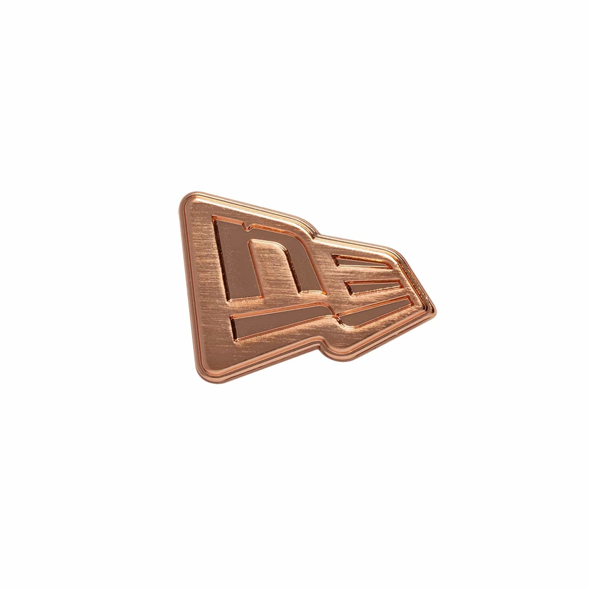 New Era Flag Rose Gold Pin Badge
