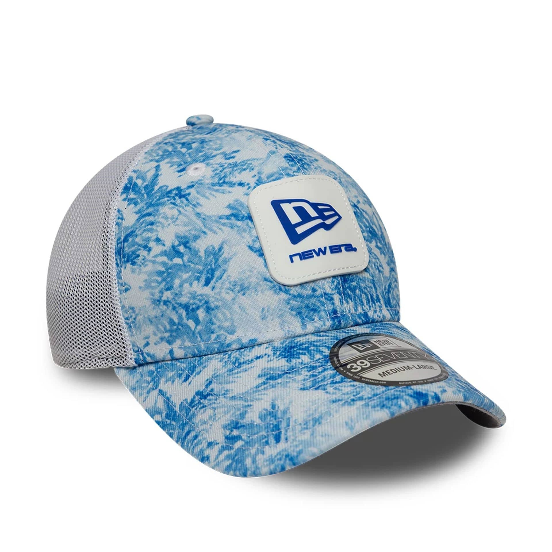 New Era Floral Blue 39SEVENTY Stretch Fit Cap - Image 4