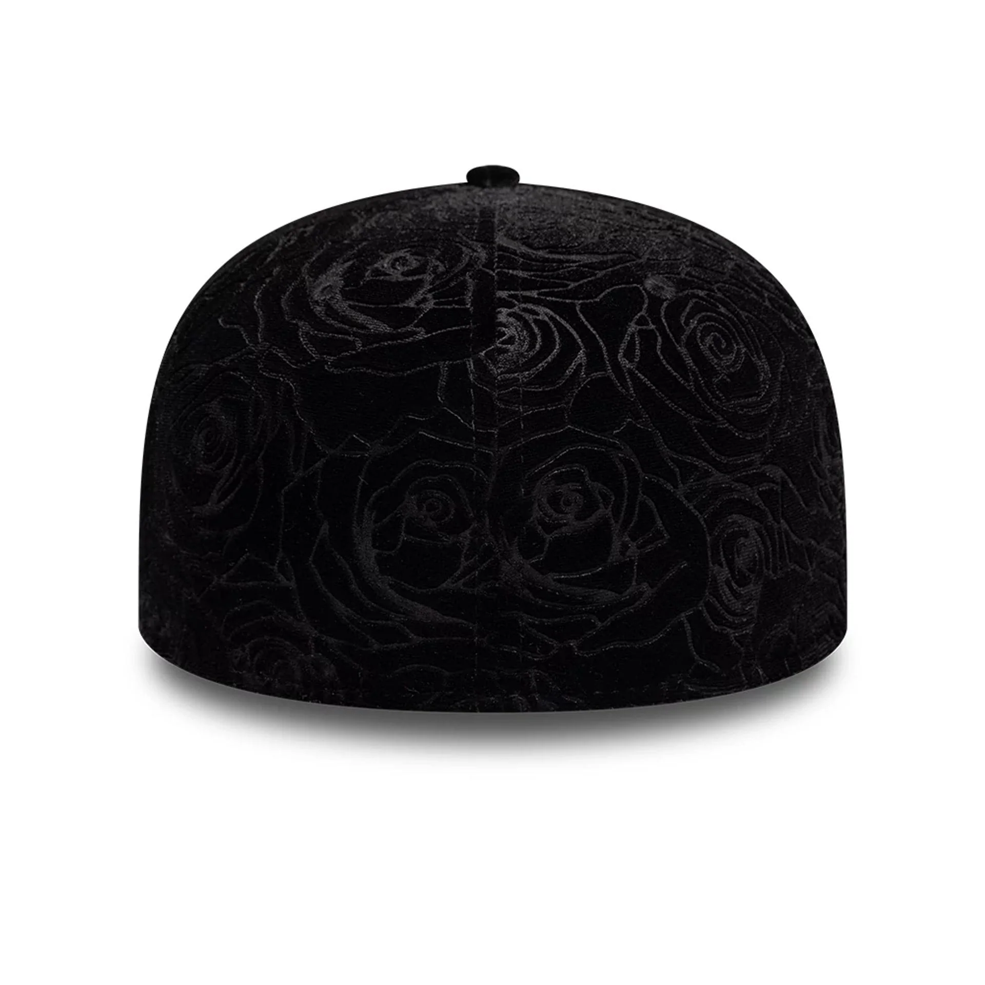 New Era Floral Velour Black 59FIFTY Fitted Cap - Image 6