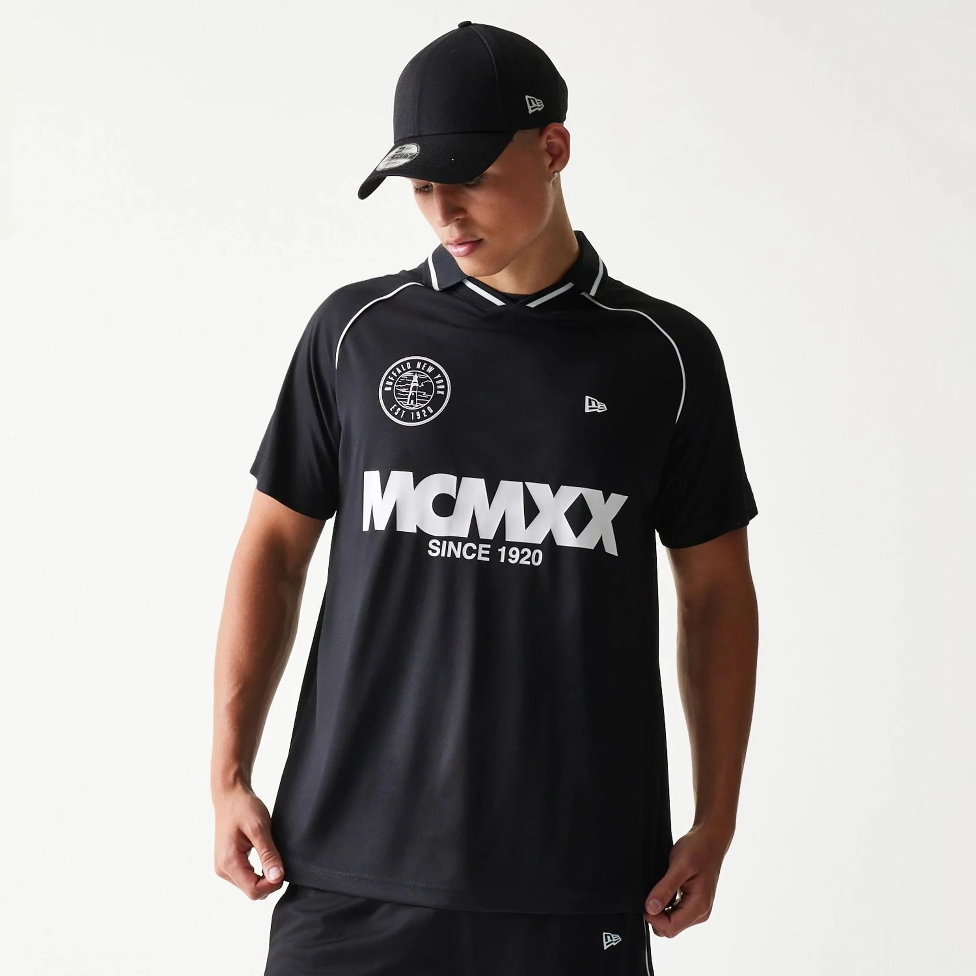 New Era Football Black T-Shirt