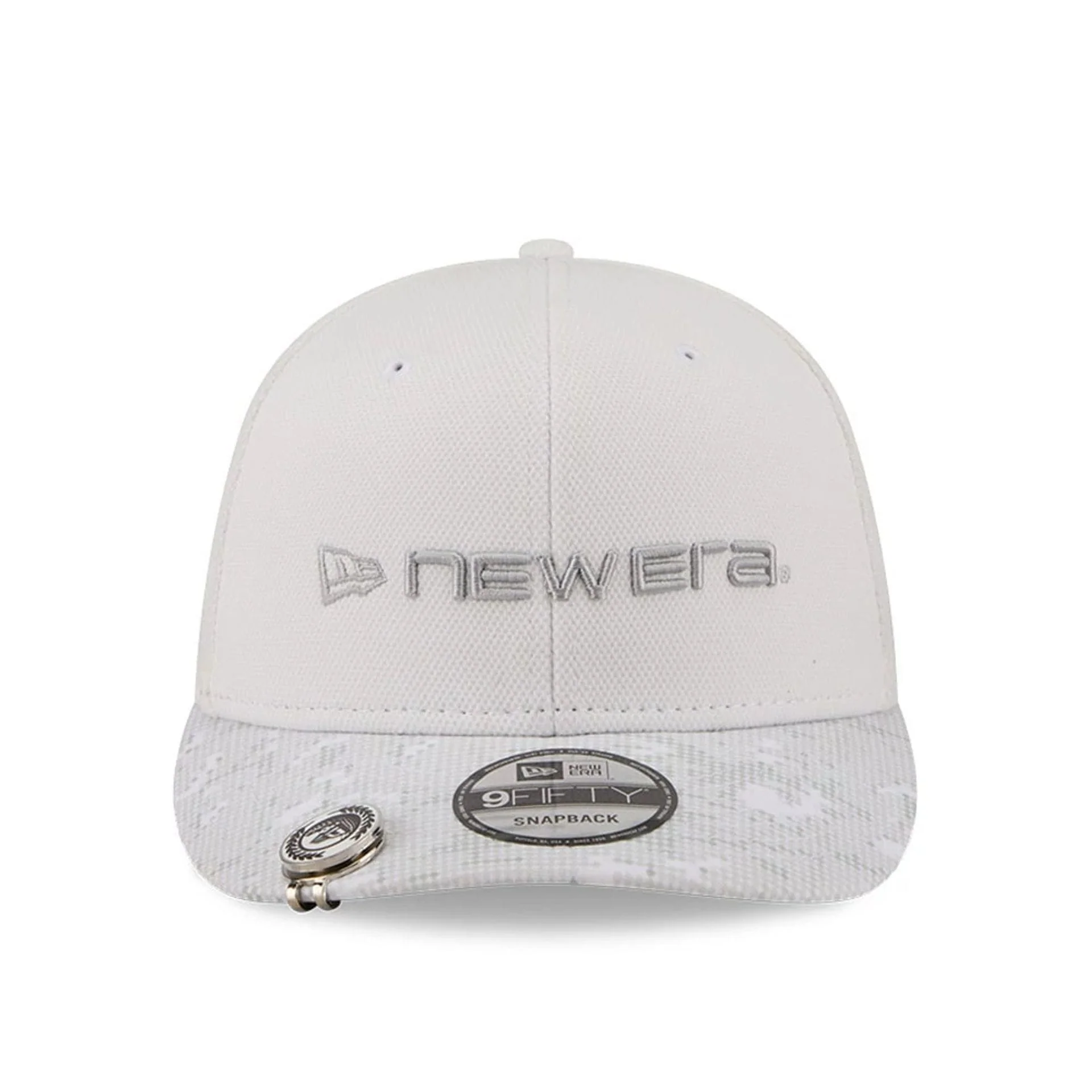 New Era Golf White 9FIFTY Snapback Adjustable Cap - Image 3