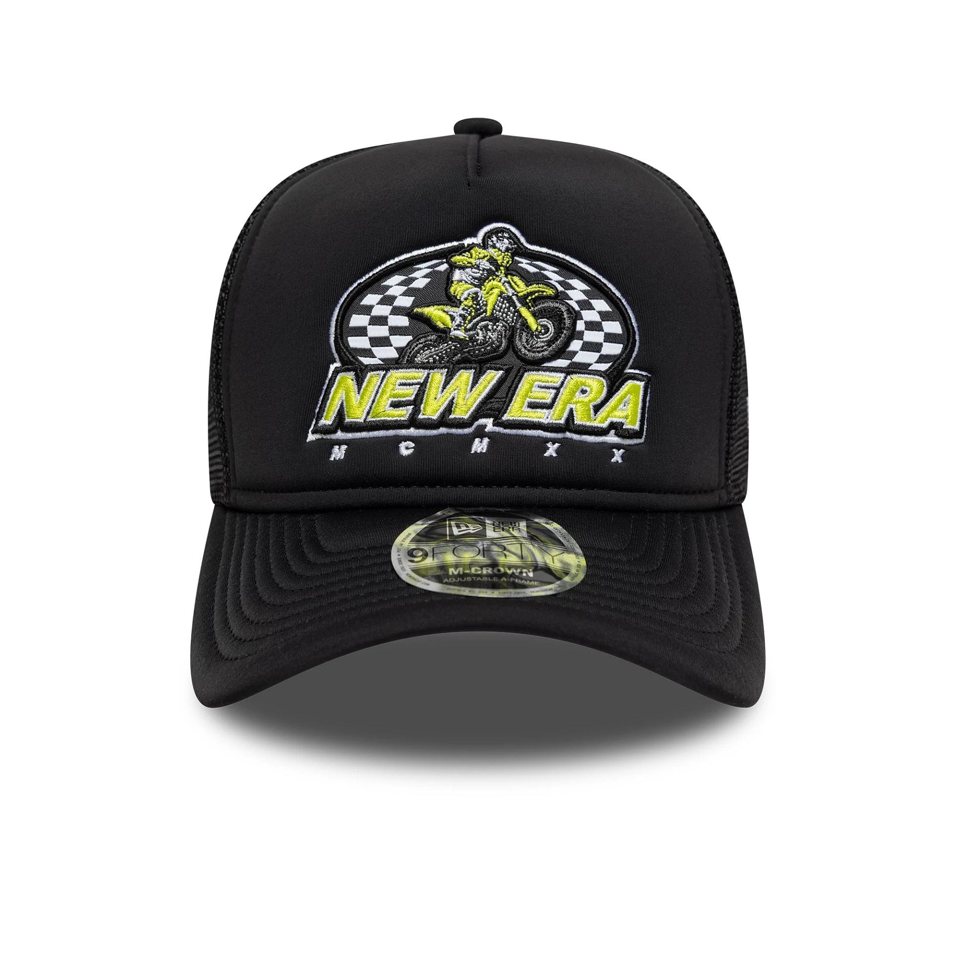 New Era Graphic Black 9FORTY M-Crown A-Frame Trucker Cap - Image 2