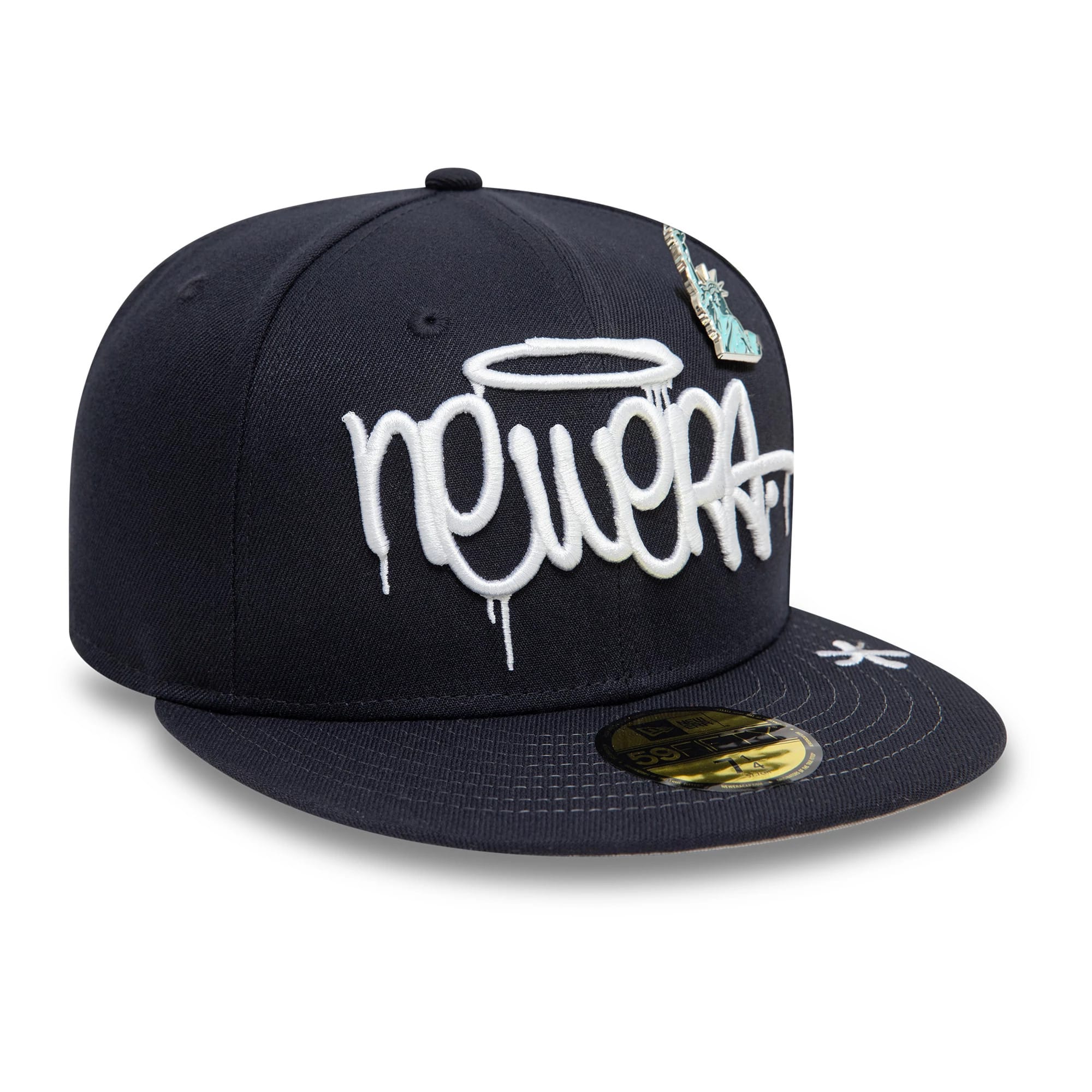 New Era Graphic Navy 59FIFTY Fitted Cap - Image 4