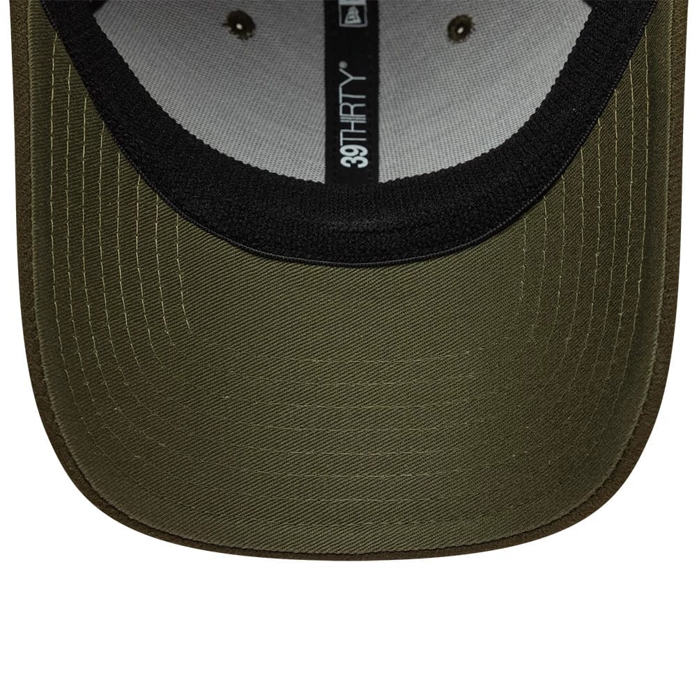 New Era Green 39THIRTY Downflap Stretch Fit Cap - Image 7