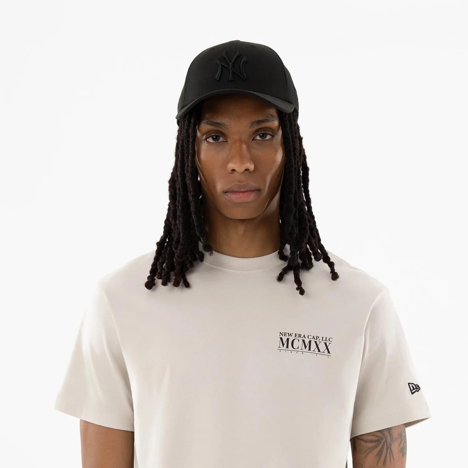 New Era Heritage Cream T-Shirt - Image 7