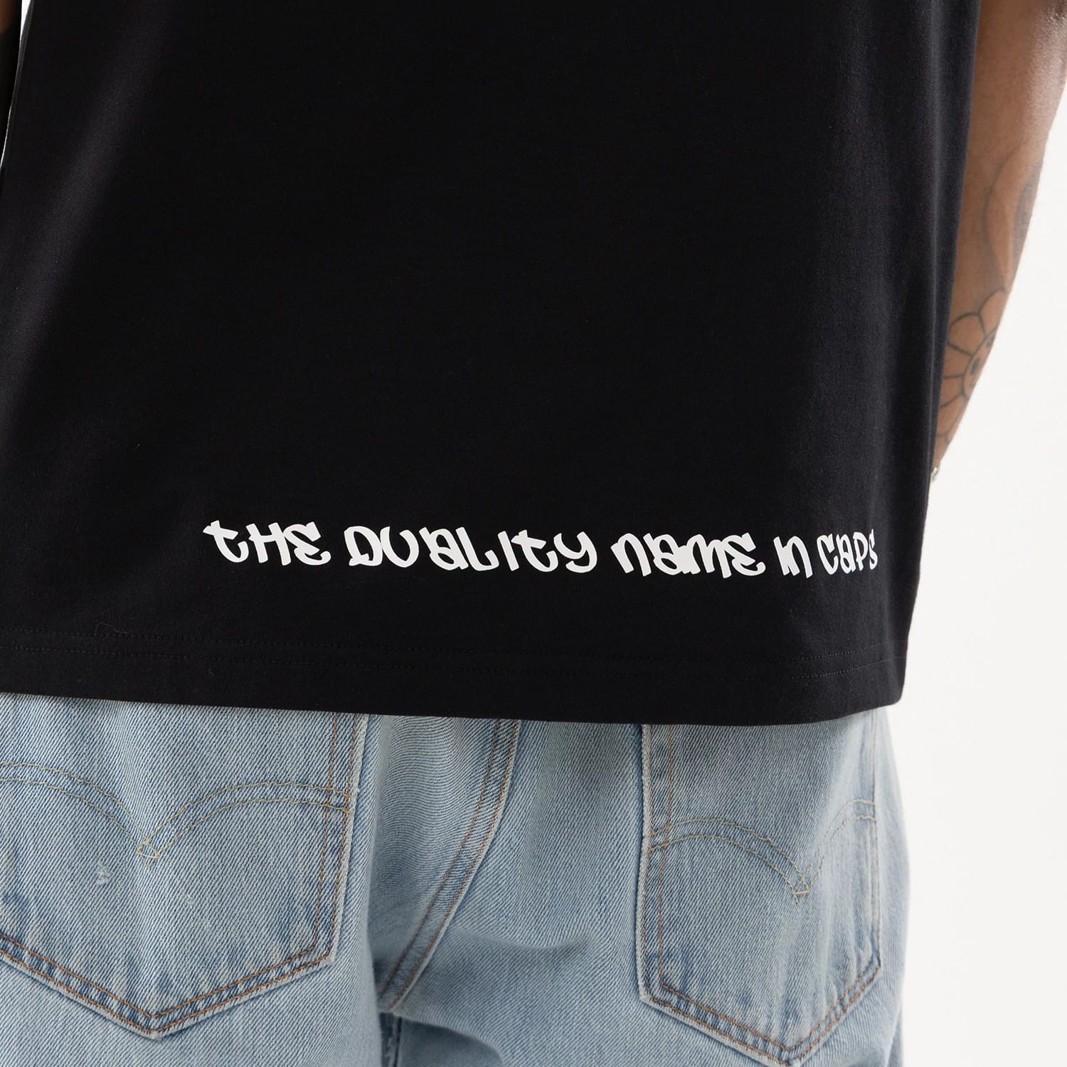 New Era I Am Original Black T-Shirt - Image 4