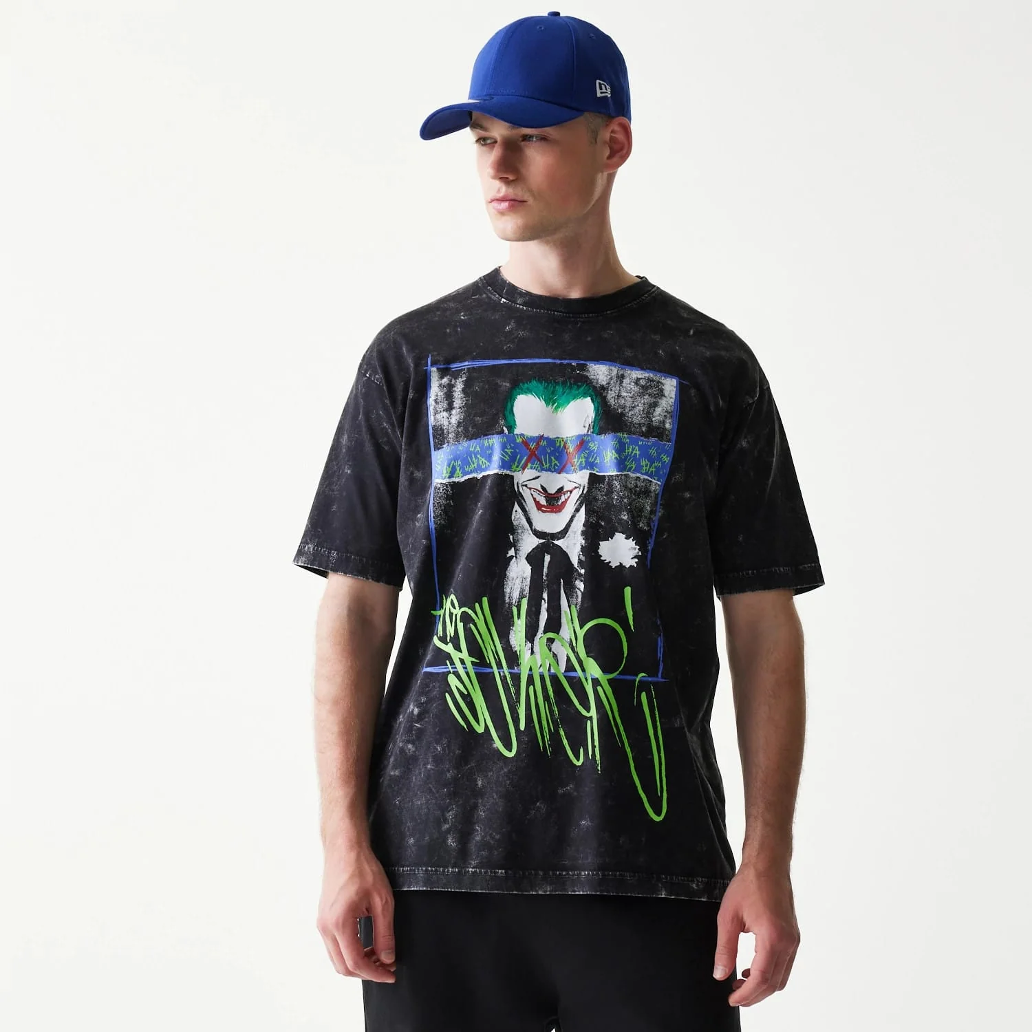 New Era Joker Batman Black T-Shirt