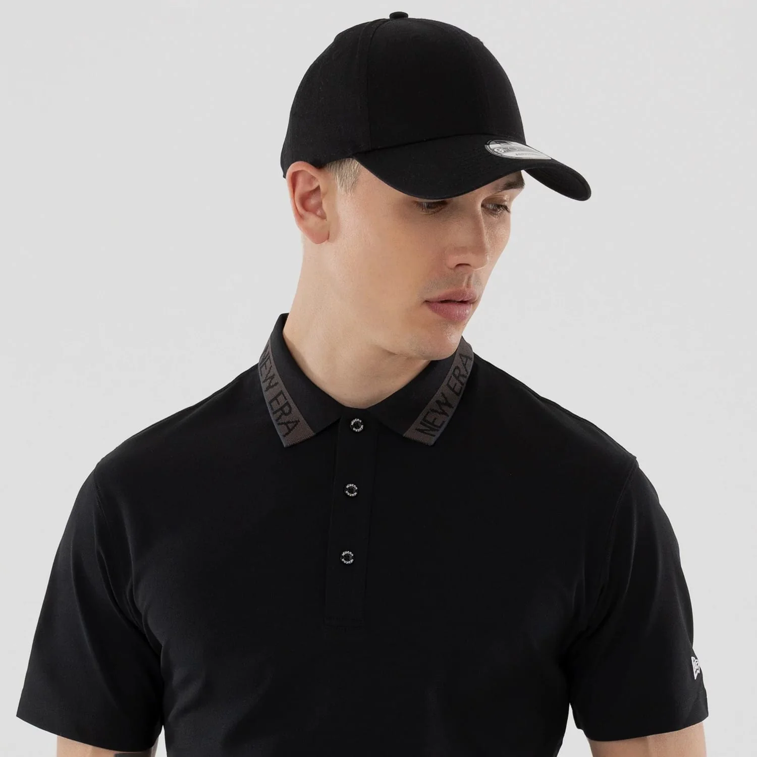 New Era Kanoko Black Polo T-Shirt - Image 7