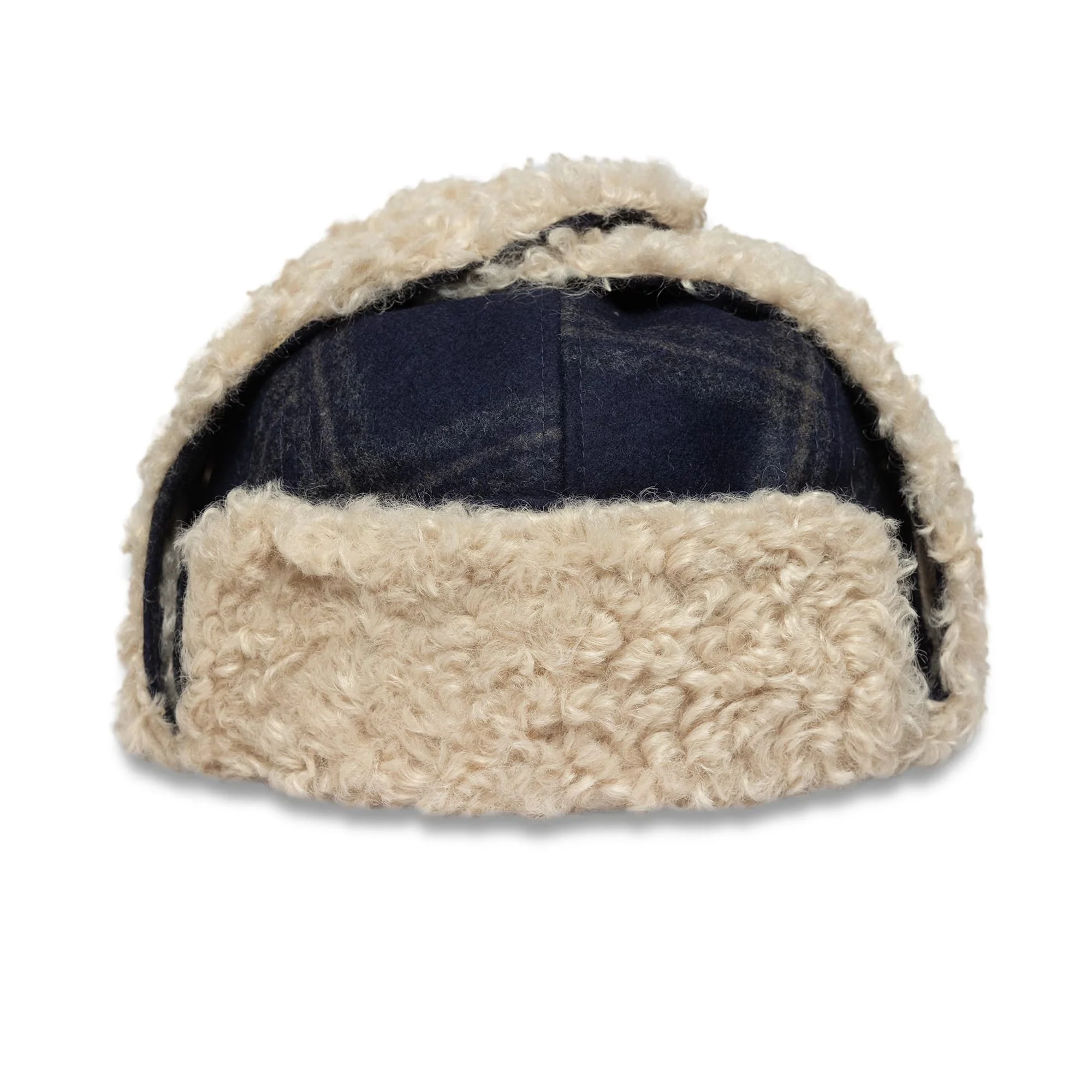 New Era Loden Navy Trapper Hat - Image 3