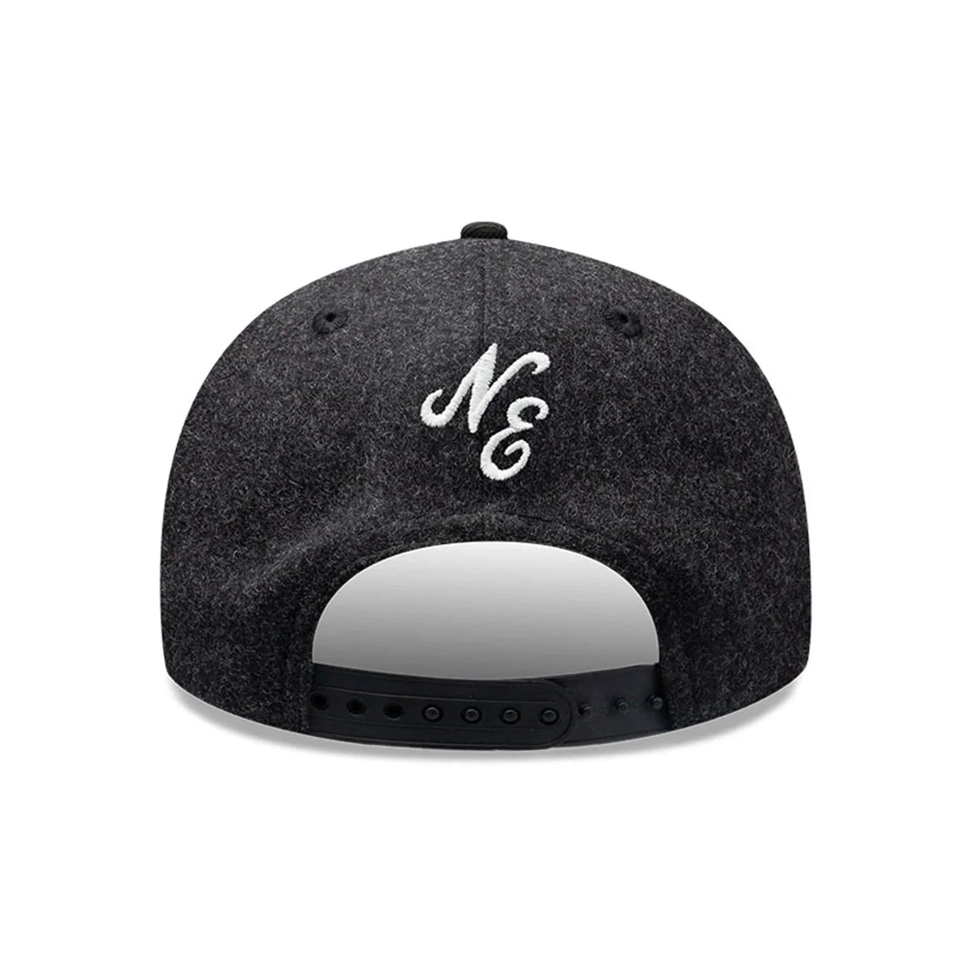New Era Melton Wool Black Retro Crown 9FIFTY Cap - Image 4