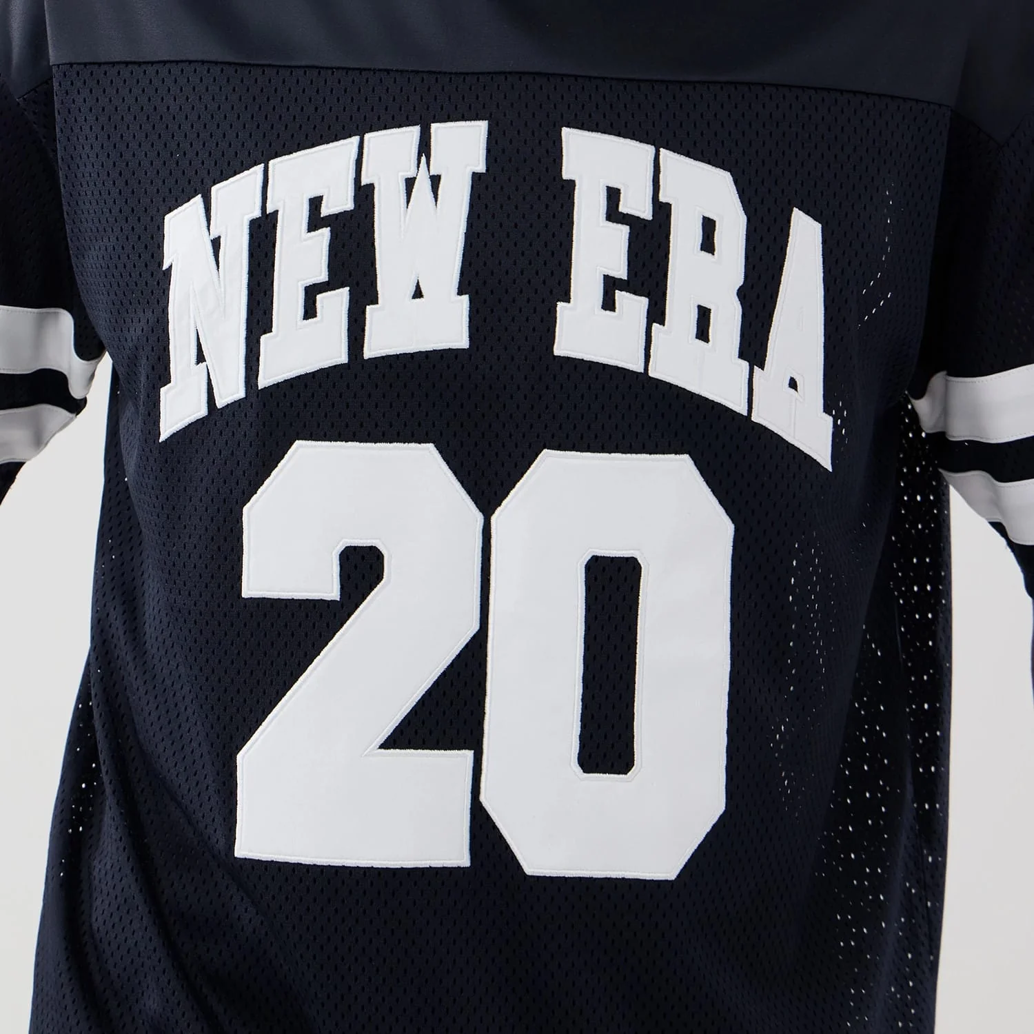 New Era Mesh Navy Oversized T-Shirt - Image 4