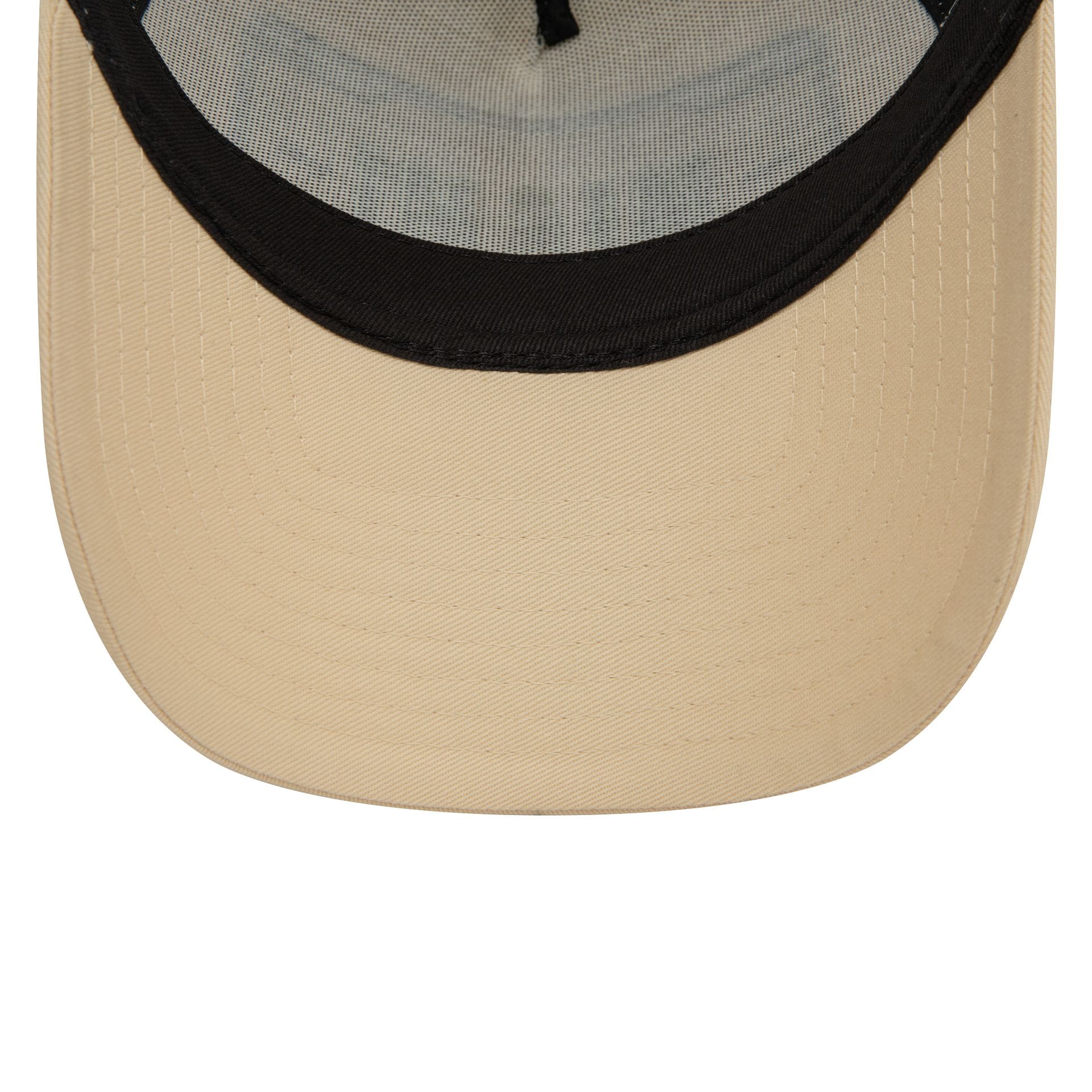 New Era Miami Patch Light Beige 9FORTY A-Frame Adjustable Trucker Cap - Image 5