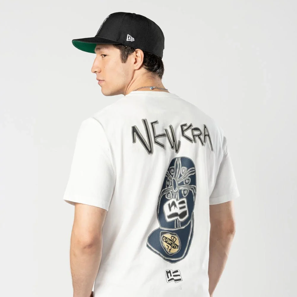 New Era Ochiai Shohei Office Cream T-Shirt - Image 4