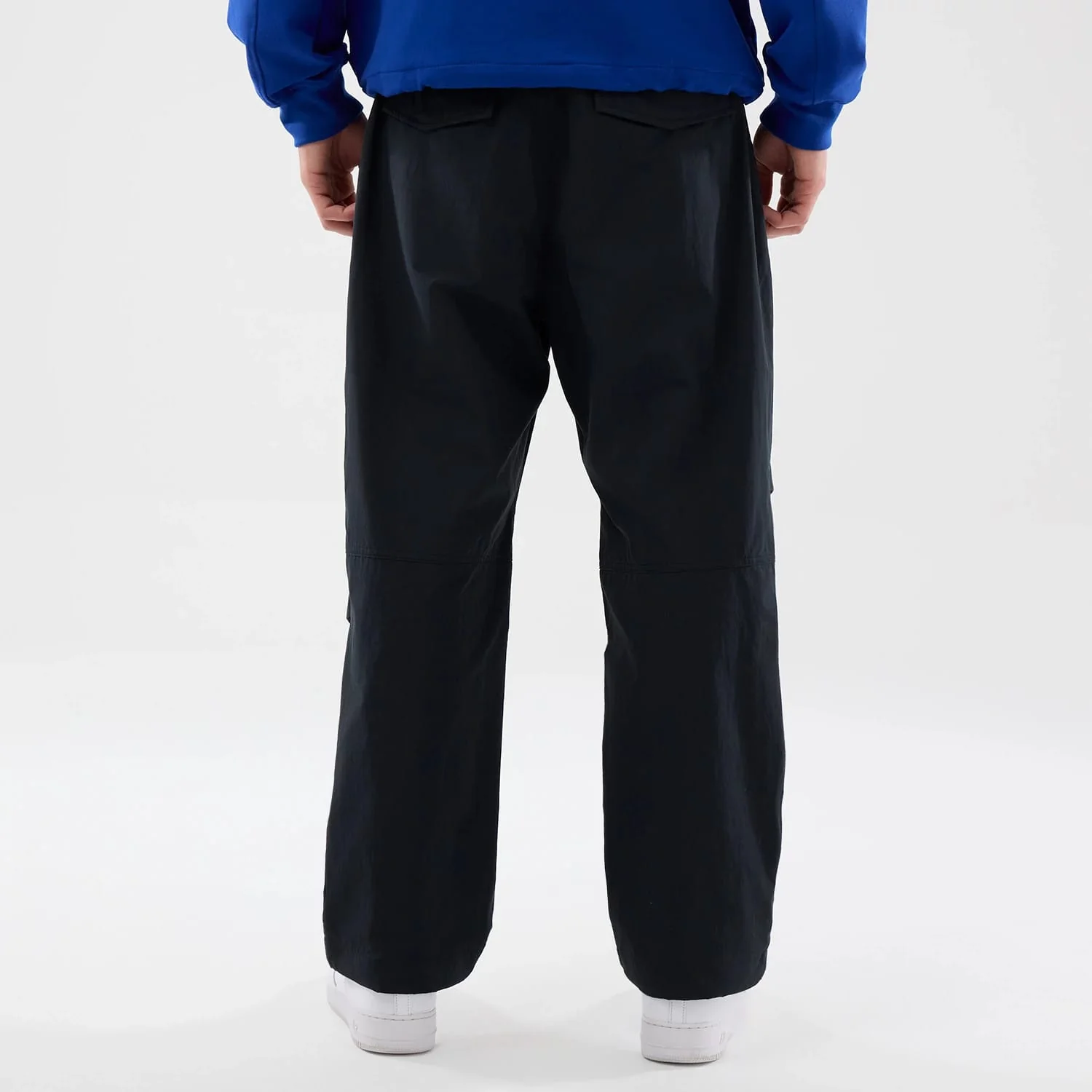 New Era Organic Black Parachute Trousers - Image 2