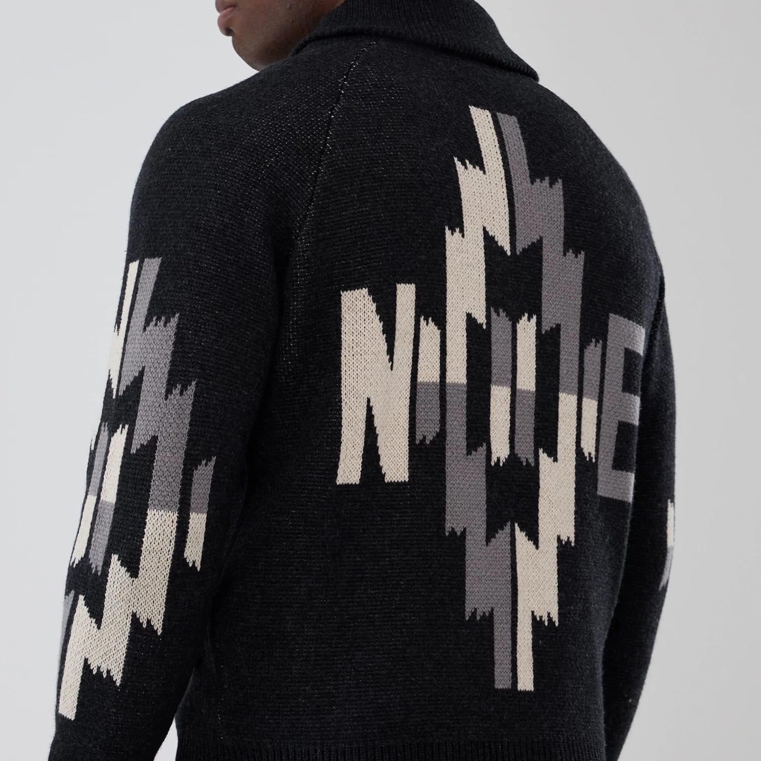 New Era Organic Cowichan Black Cardigan - Image 6
