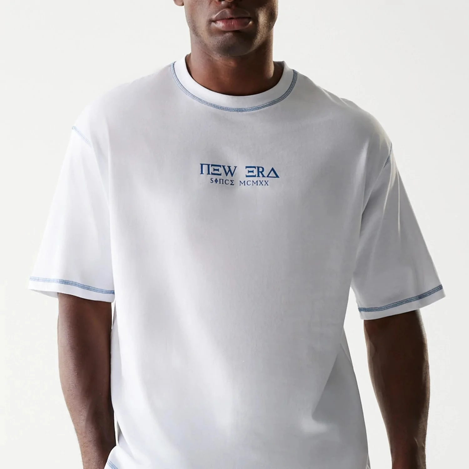 New Era Orthodox Church White Oversized T-Shirt - Image 4