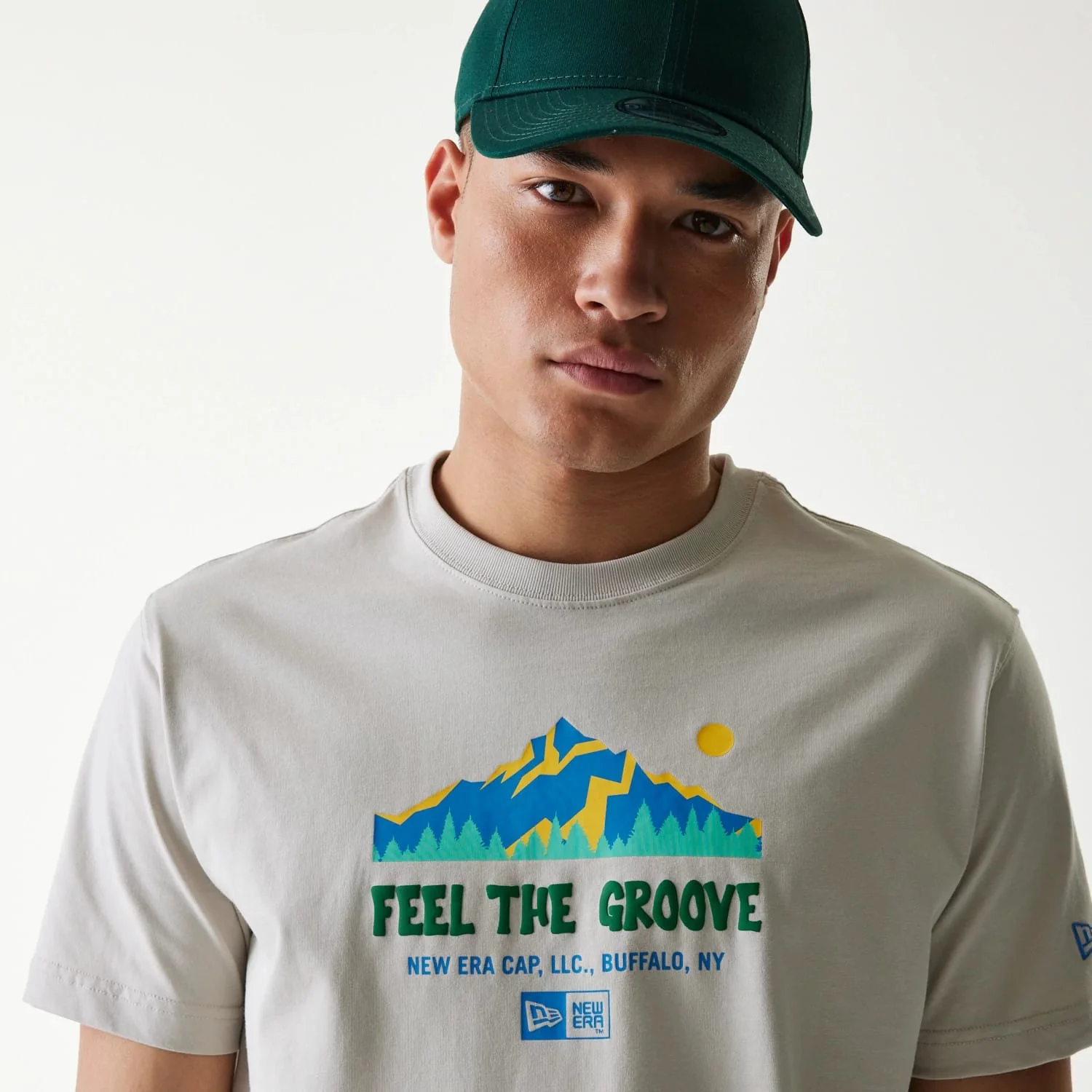 New Era Outdoor Earth Day Stone Side Pocket T-Shirt - Image 3
