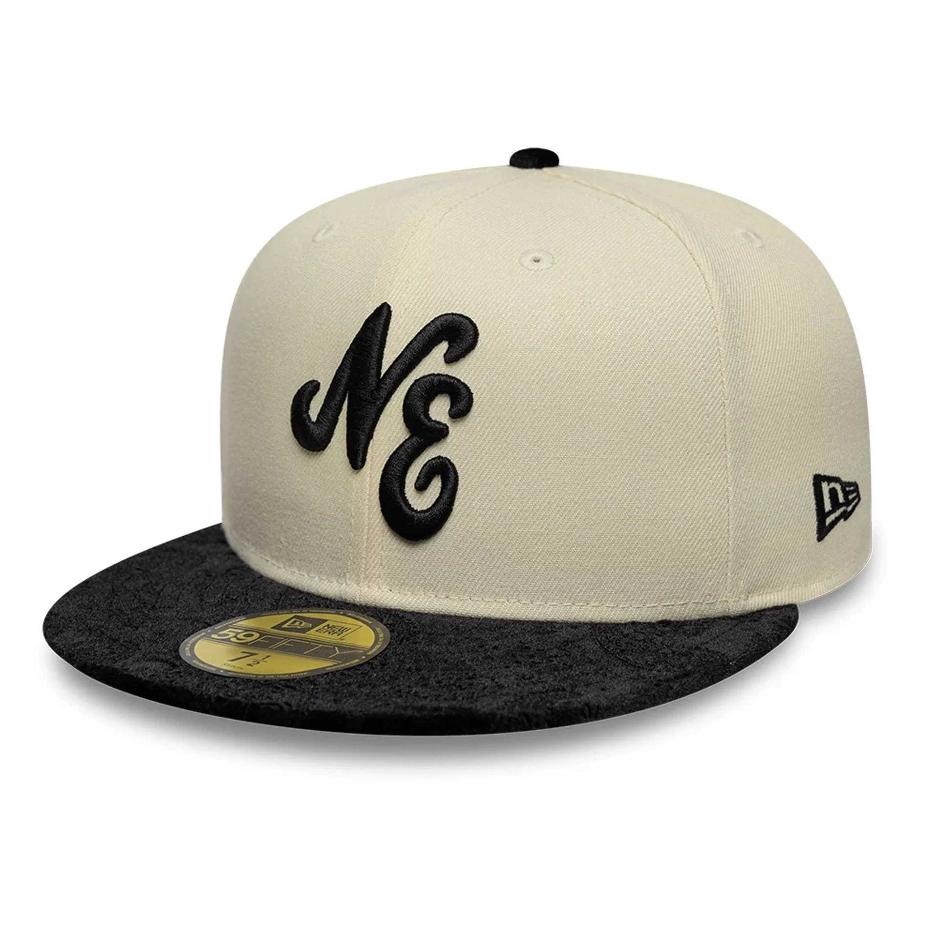 New Era Paisley Visor Light Beige 59FIFTY Fitted Cap