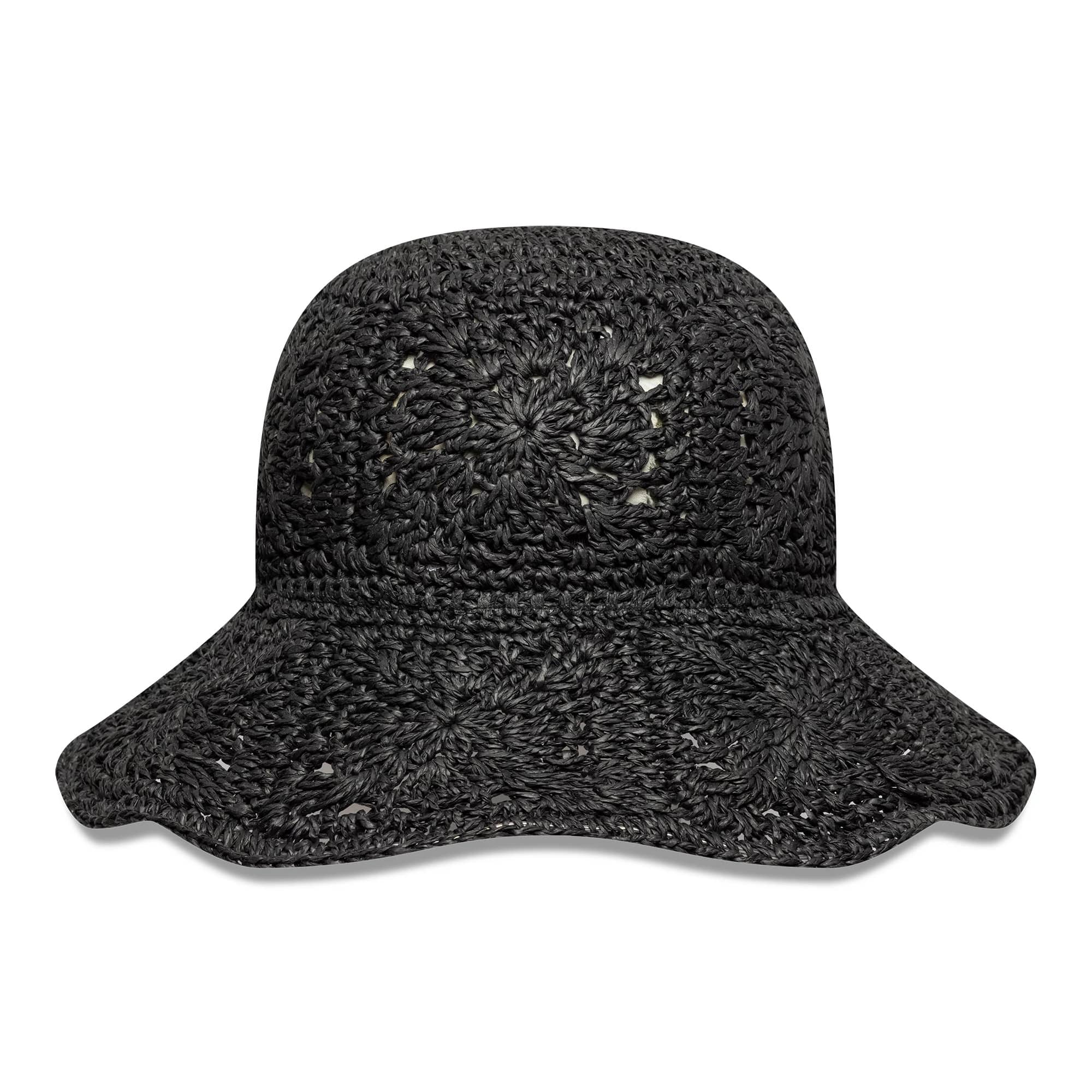 New Era Paper Hat Black Adventure Bucket Hat - Image 3