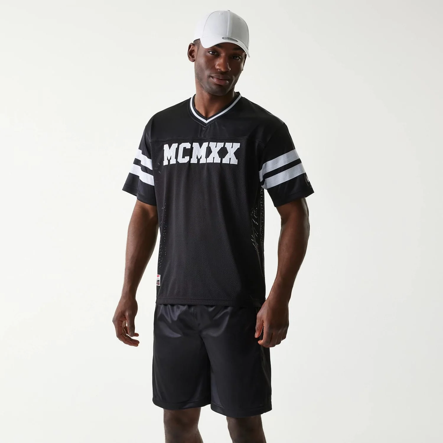 New Era Retro Sports Black Mesh Jersey