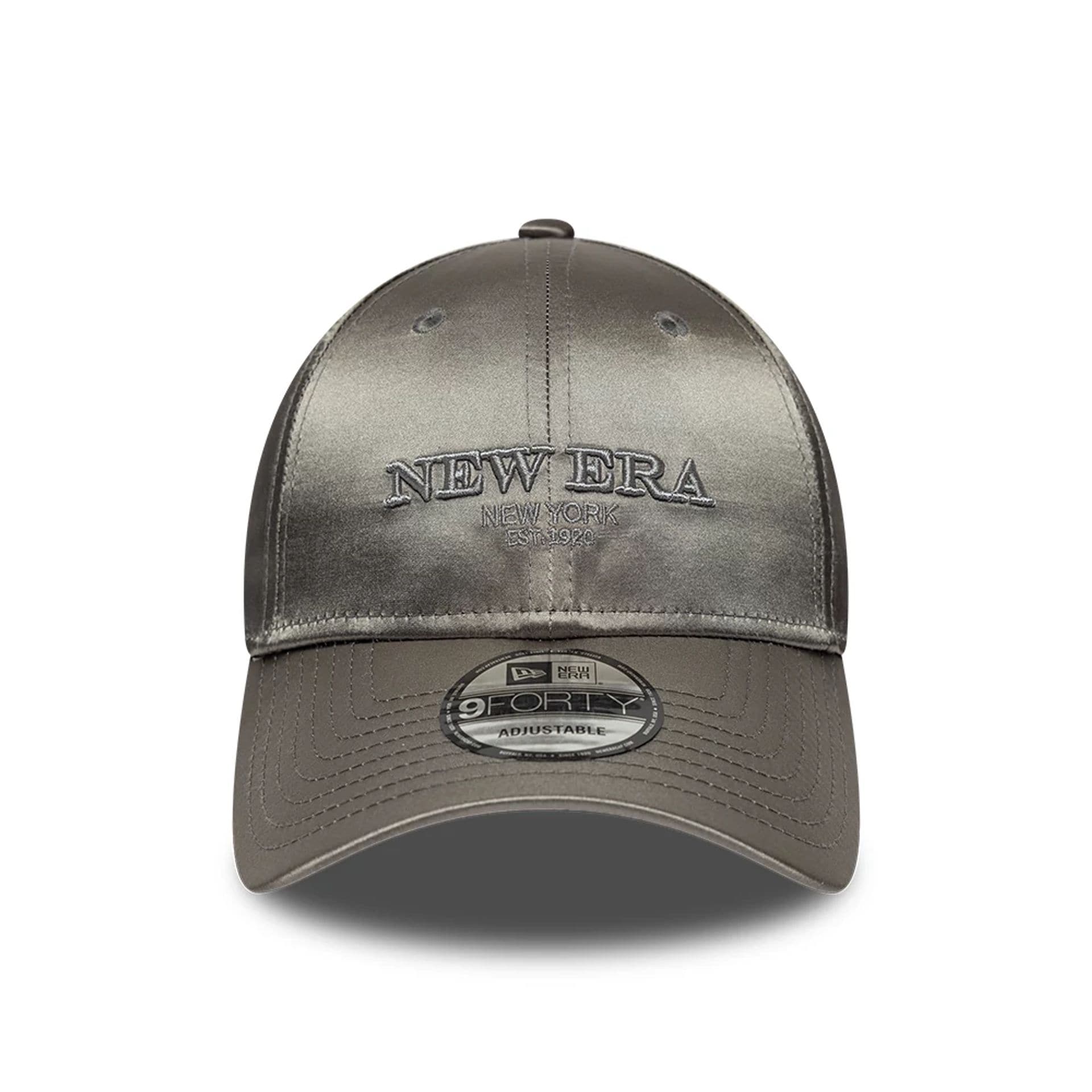 New Era Satin Grey 9FORTY Adjustable Cap - Image 2