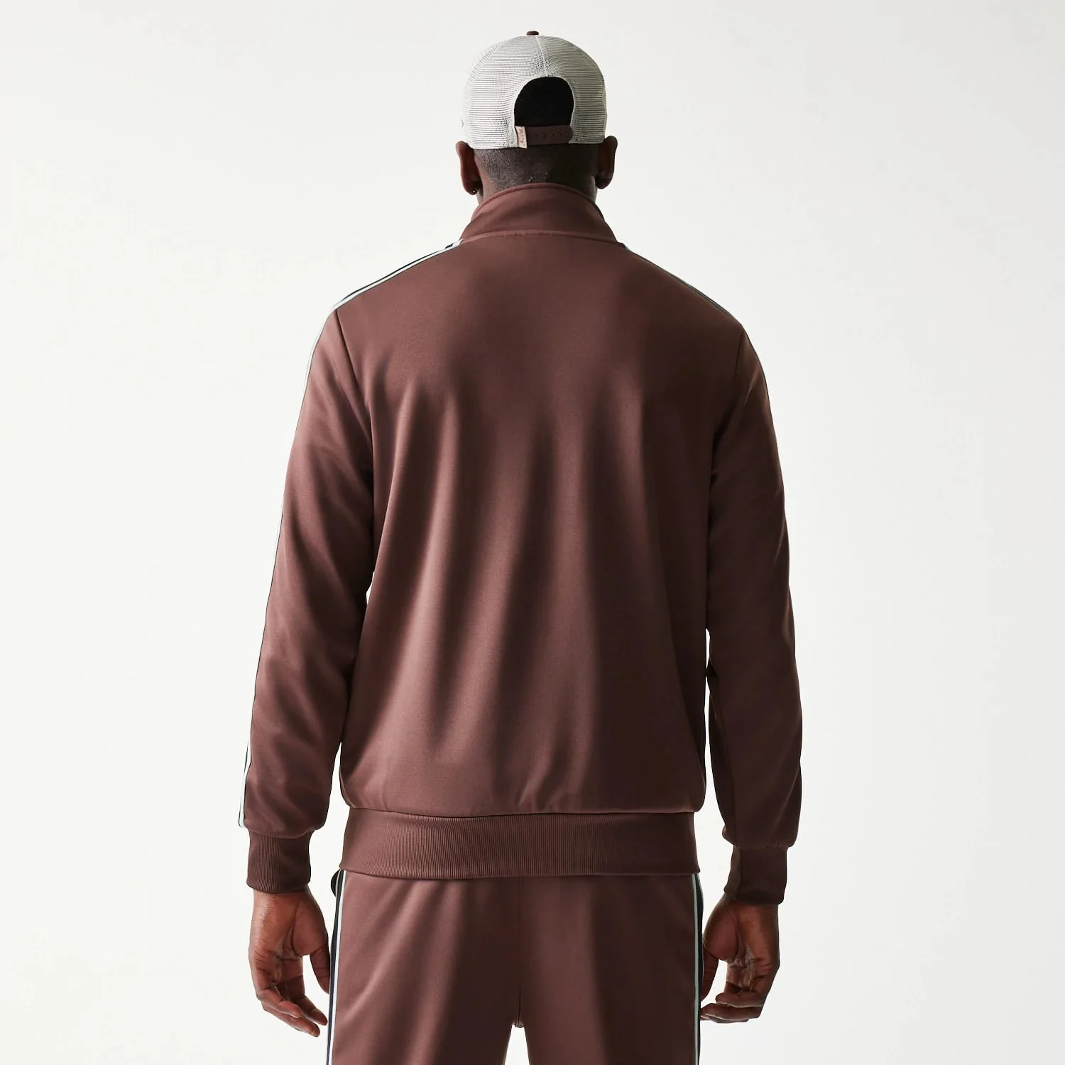 New Era Script Brown Track Jacket - Image 2