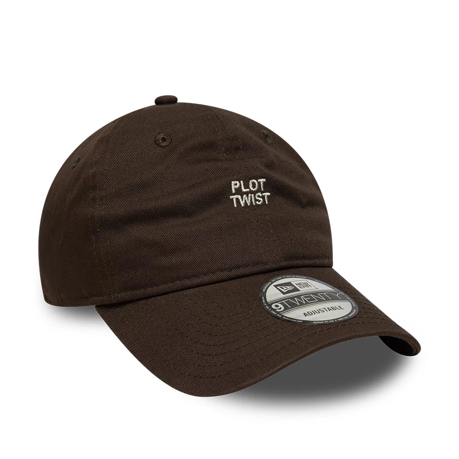 New Era Slogan Plot Twist Dark Brown 9TWENTY Adjustable Cap - Image 3
