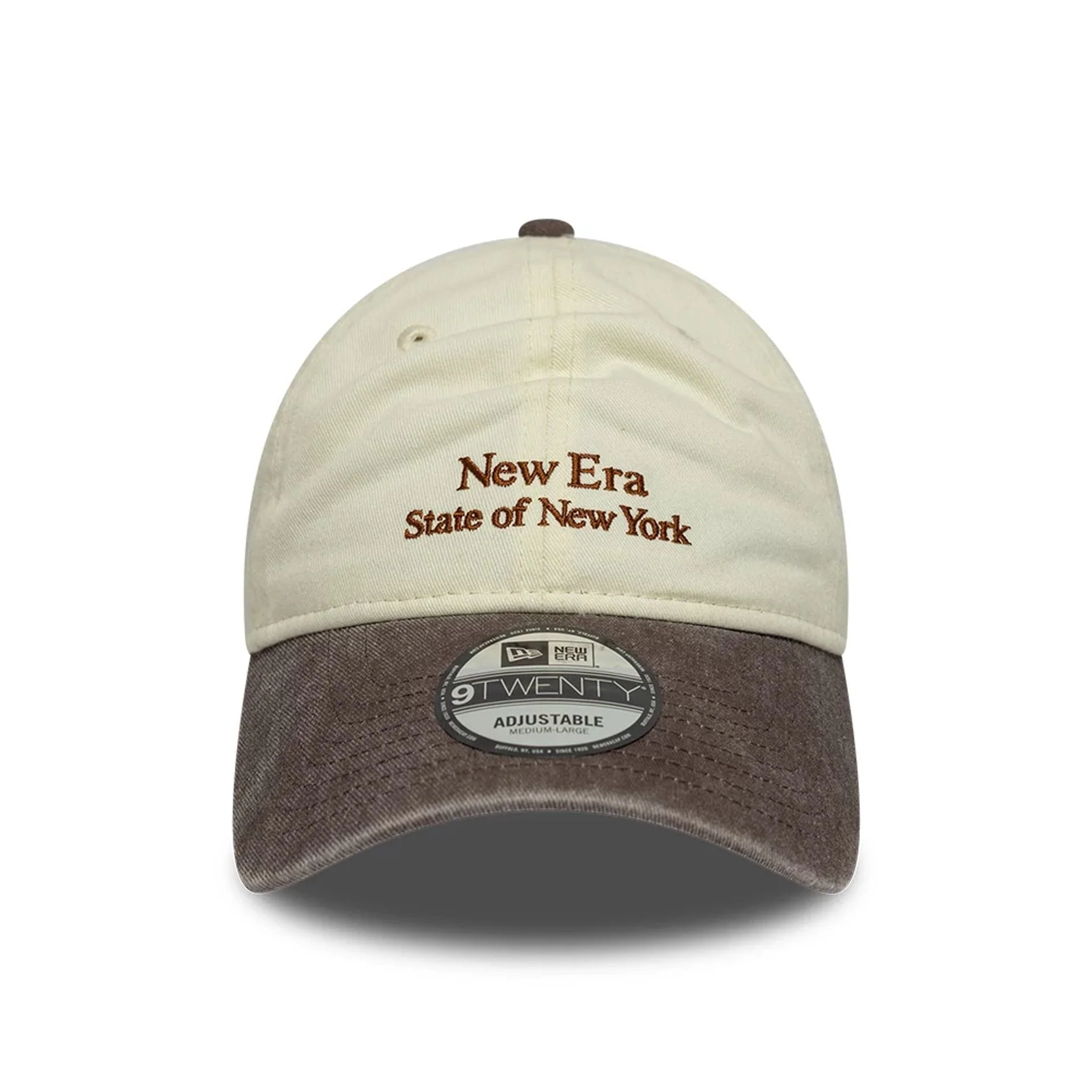New Era State Of N.Y Cream 9TWENTY Adjustable Cap - Image 2