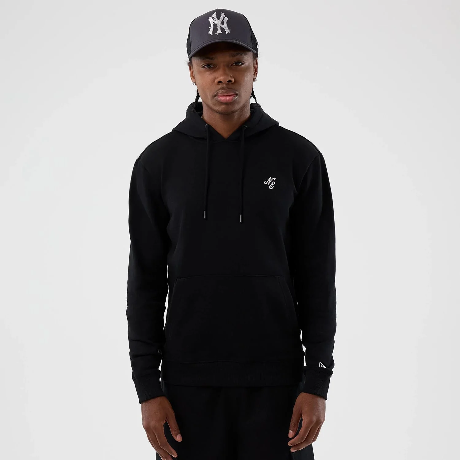 New Era Street Graphic Black Pullover Hoodie