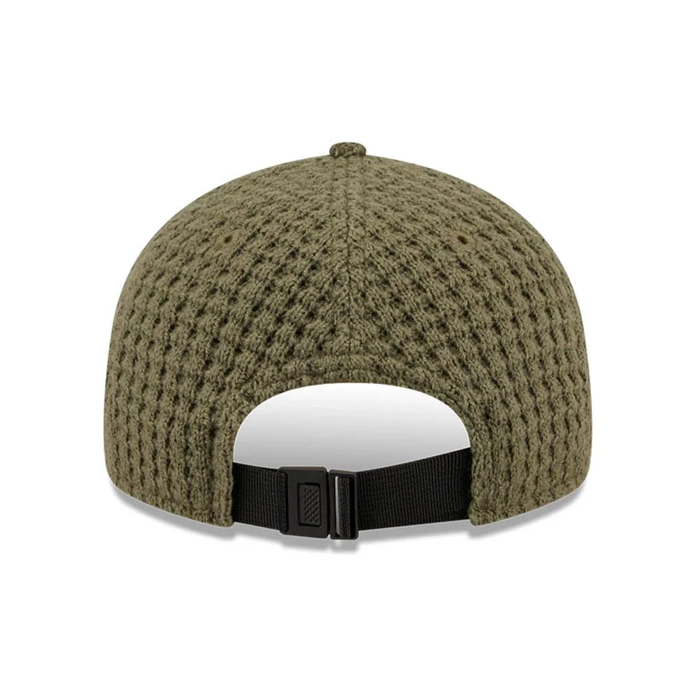 New Era Waffle Knit Green Retro Crown 9FIFTY Adjustable Cap - Image 5