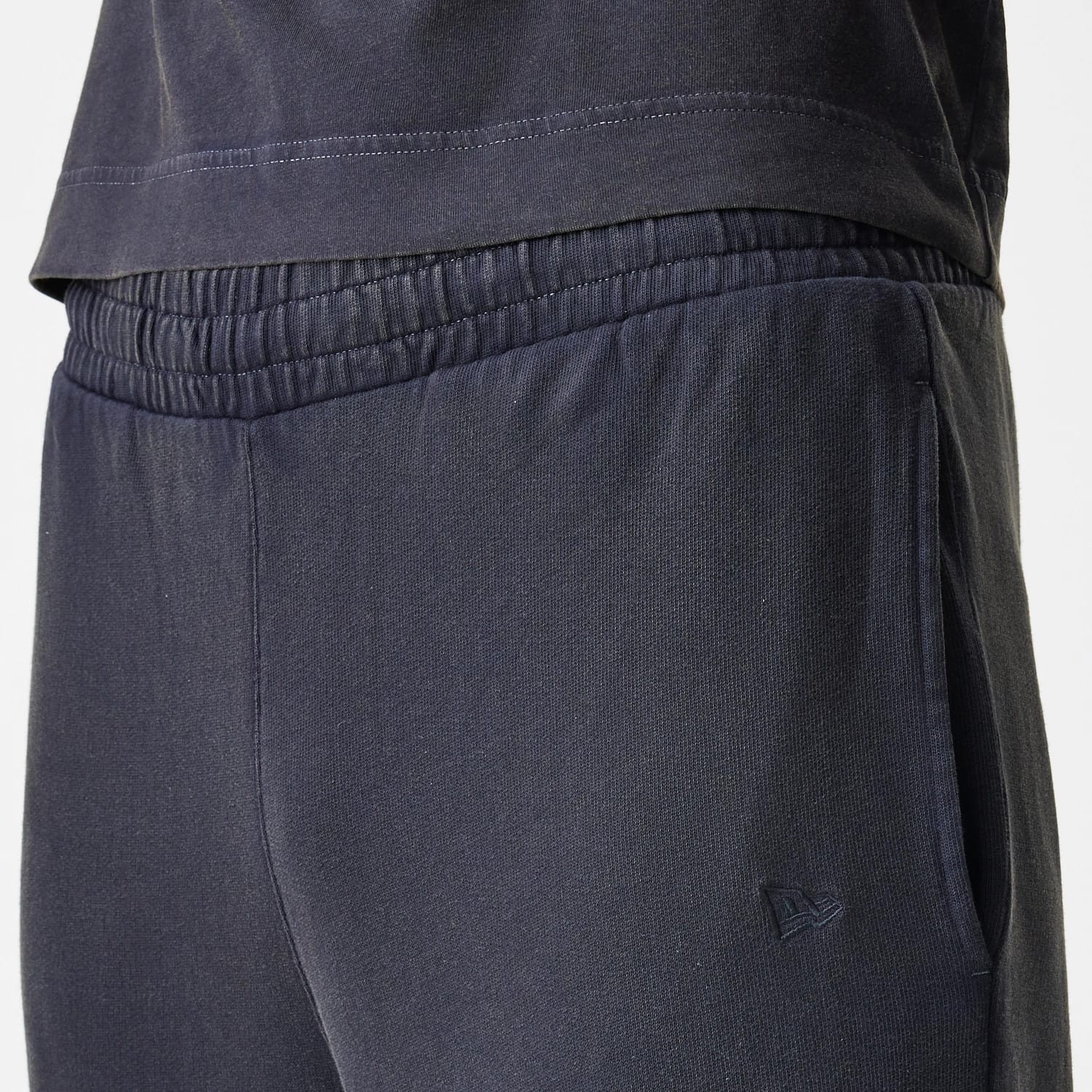 New Era Washed Black Straight Leg Joggers - Image 6