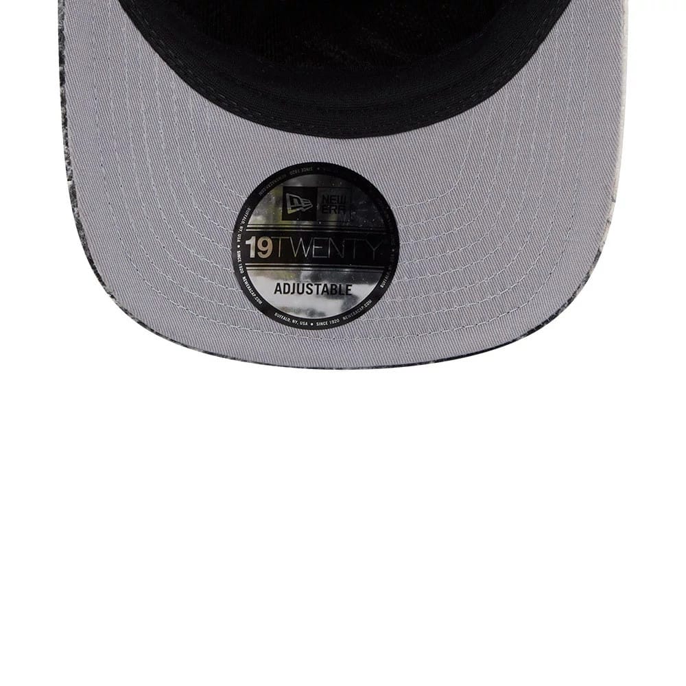 New Era White & Black Plaid 19TWENTY Adjustable Cap - Image 3