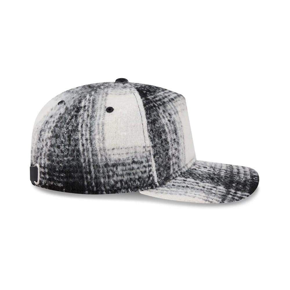 New Era White & Black Plaid 19TWENTY Adjustable Cap - Image 7