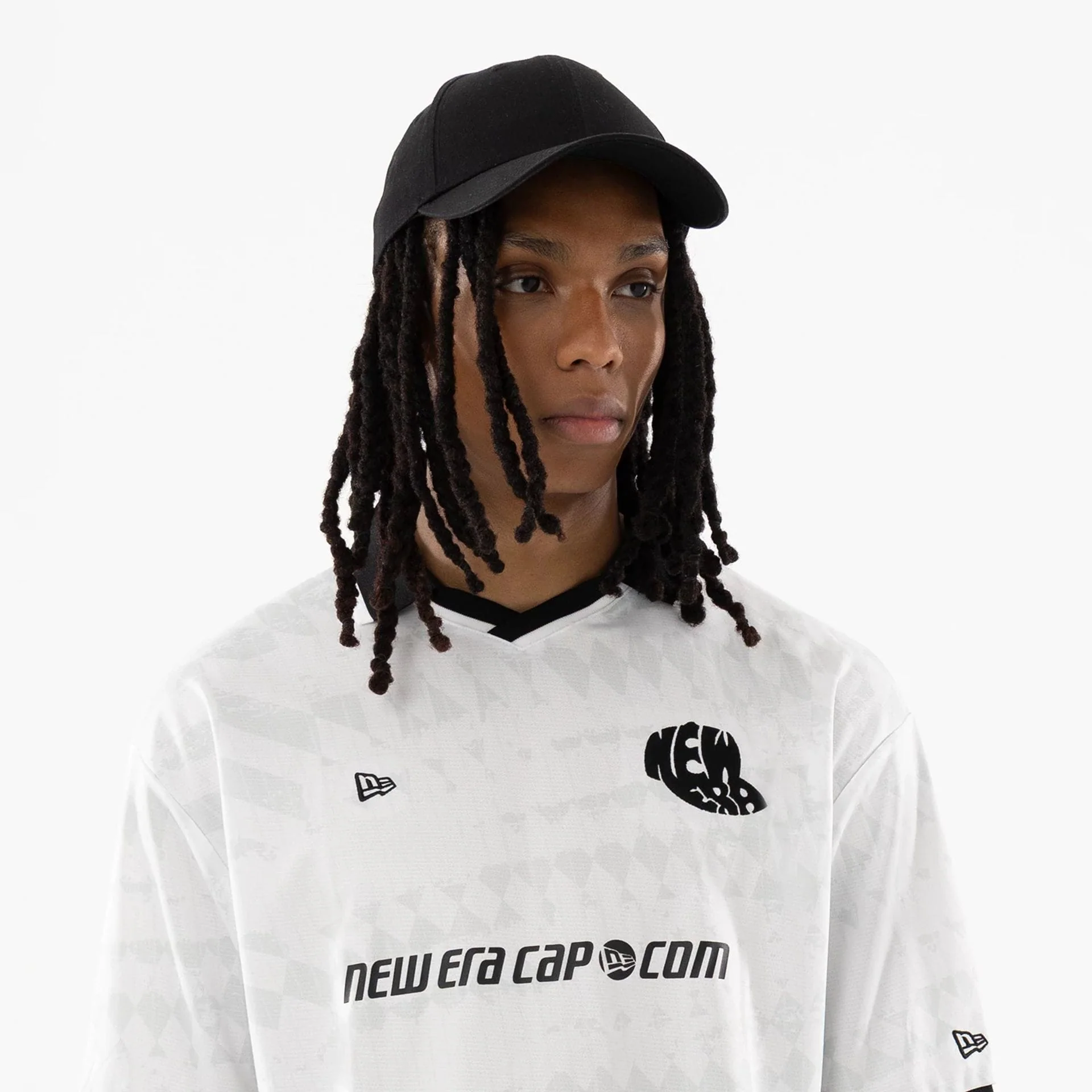 New Era White Soccer Jersey - Image 6