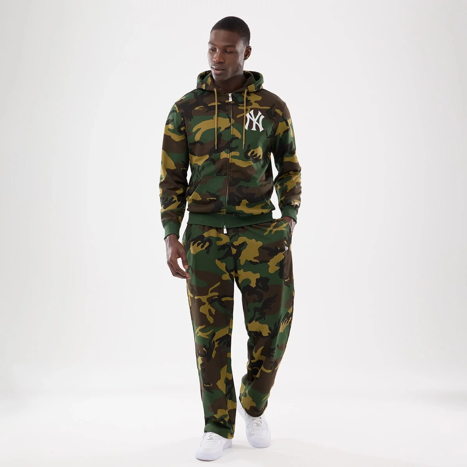 New Era Woodland Camo Joggers - Image 8