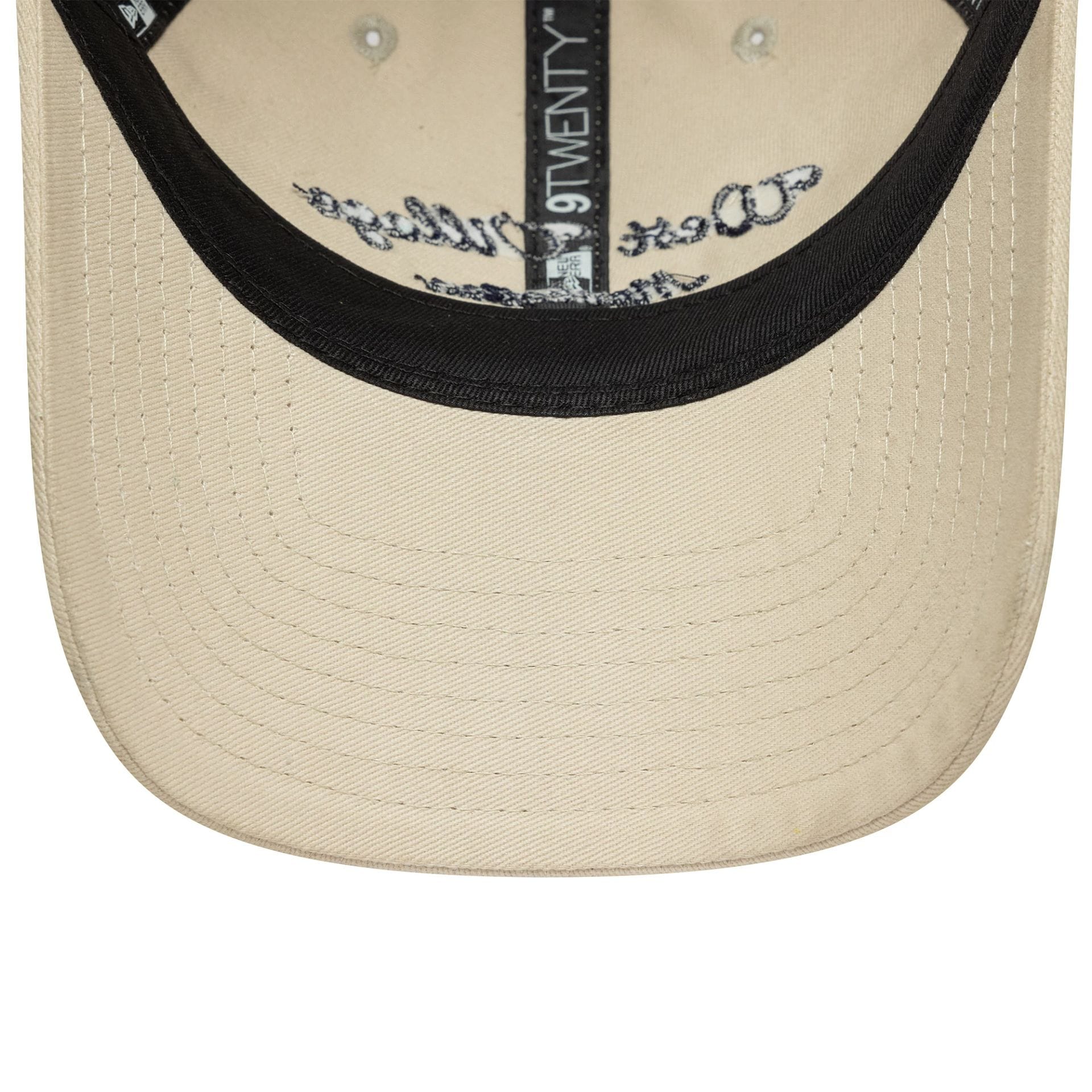 New Era Wordmark Cream 9TWENTY Adjustable Cap - Image 5