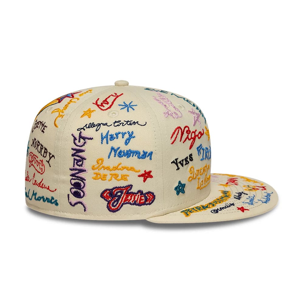 New Era x Kenzo Light Beige 59FIFTY Fitted Cap - Image 6