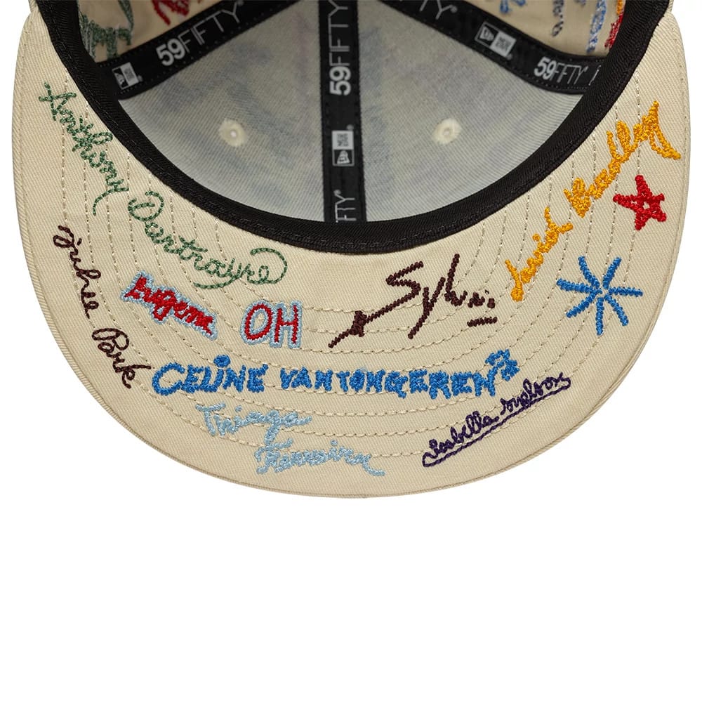 New Era x Kenzo Light Beige 59FIFTY Fitted Cap - Image 7