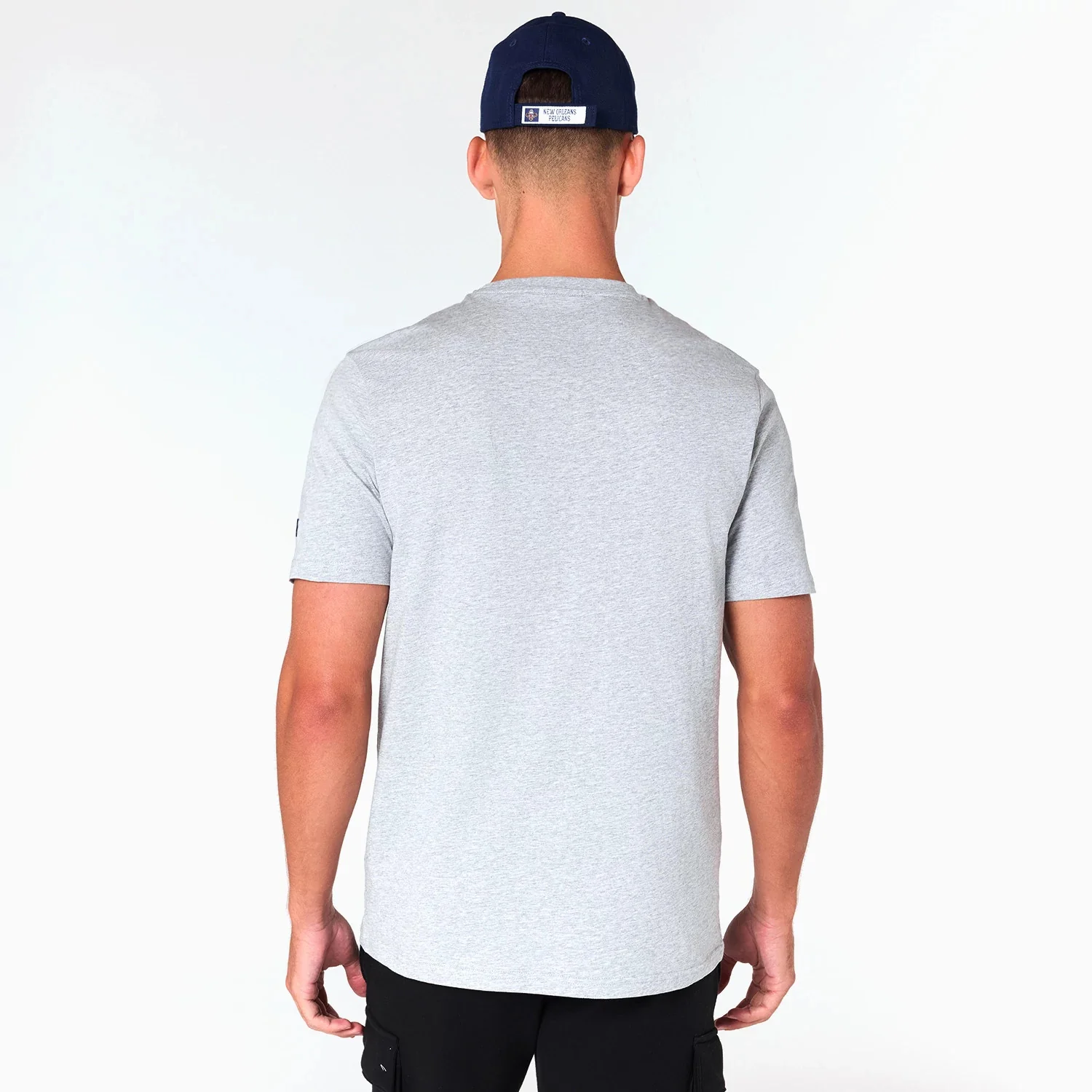 New Orleans Pelicans NBA Grey T-Shirt - Image 7