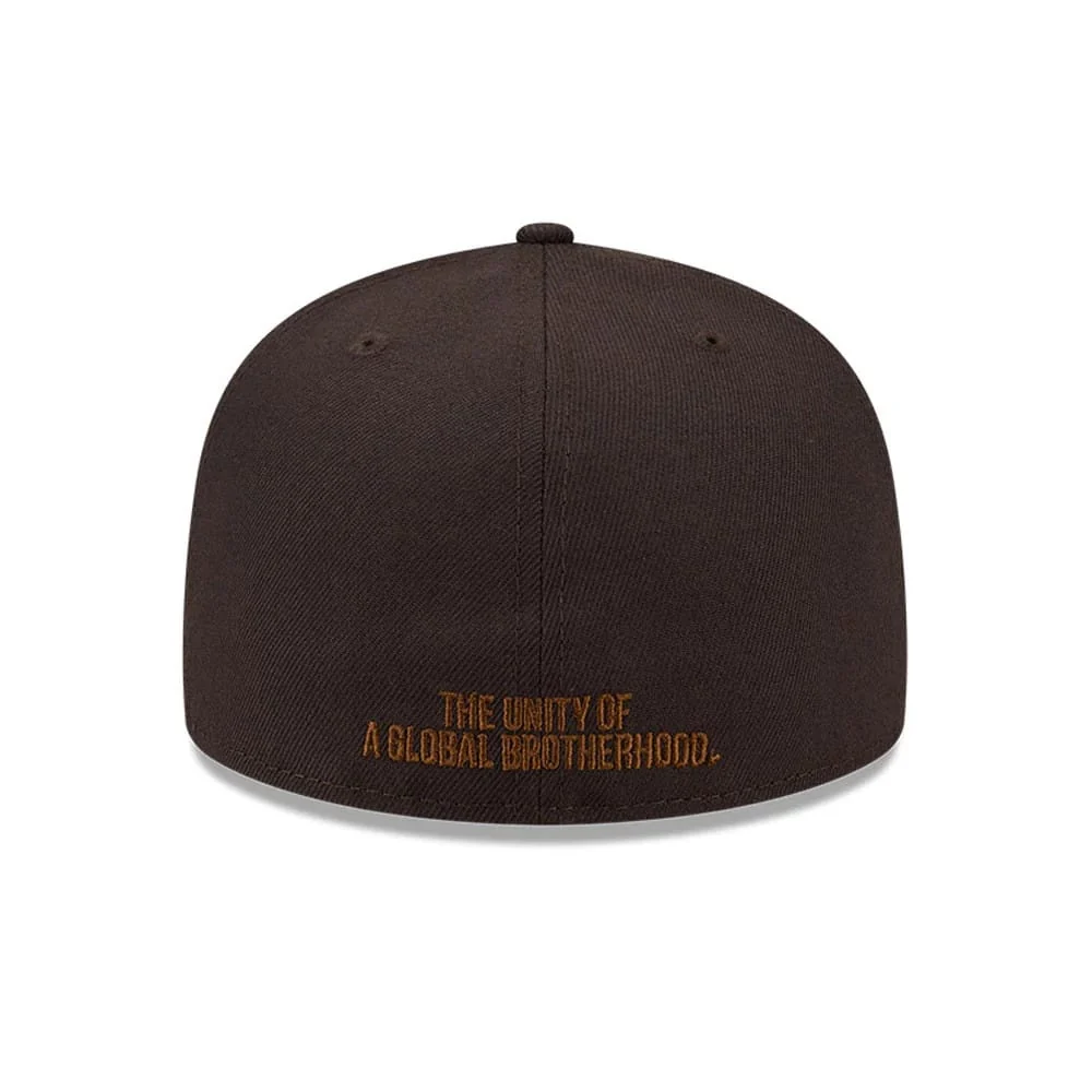 New York Black Yankees MLB Negro League Dark Brown 59FIFTY Fitted Cap - Image 5