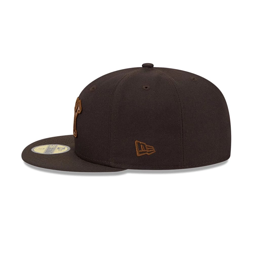 New York Black Yankees MLB Negro League Dark Brown 59FIFTY Fitted Cap - Image 7