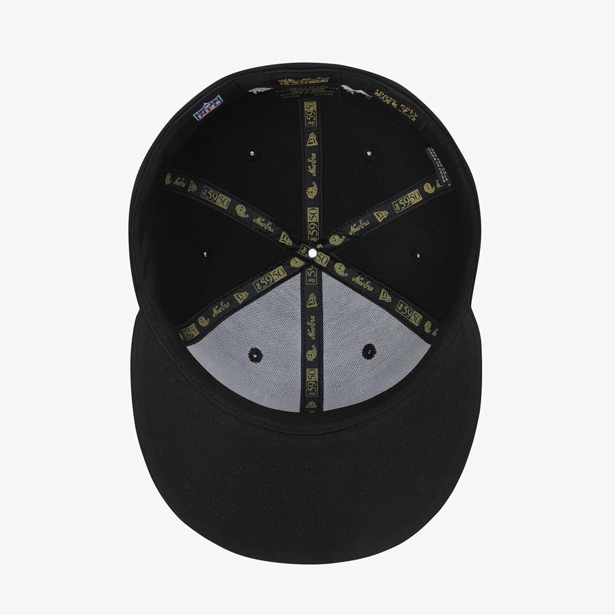 New York Giants NFL 59FIFTY Day Black 59FIFTY Fitted Cap - Image 7