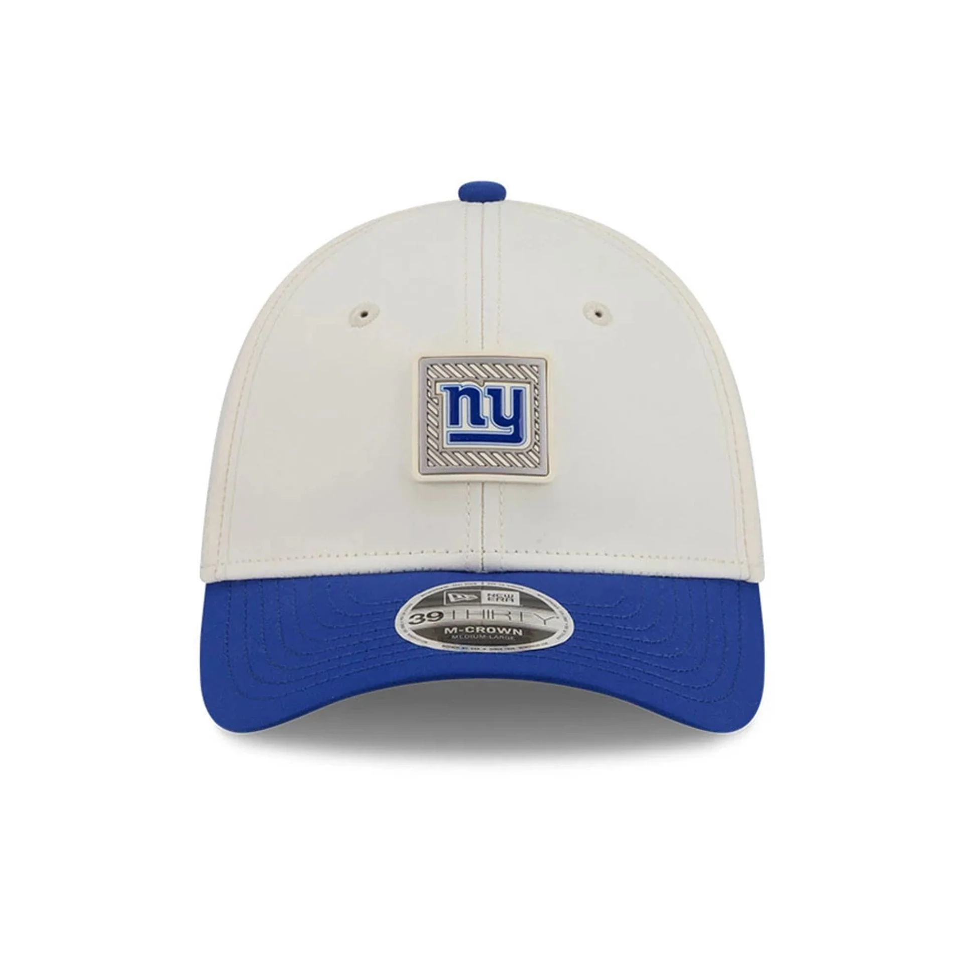New York Giants NFL Training 2026 White 39THIRTY M-Crown Stretch Fit Cap - Image 2
