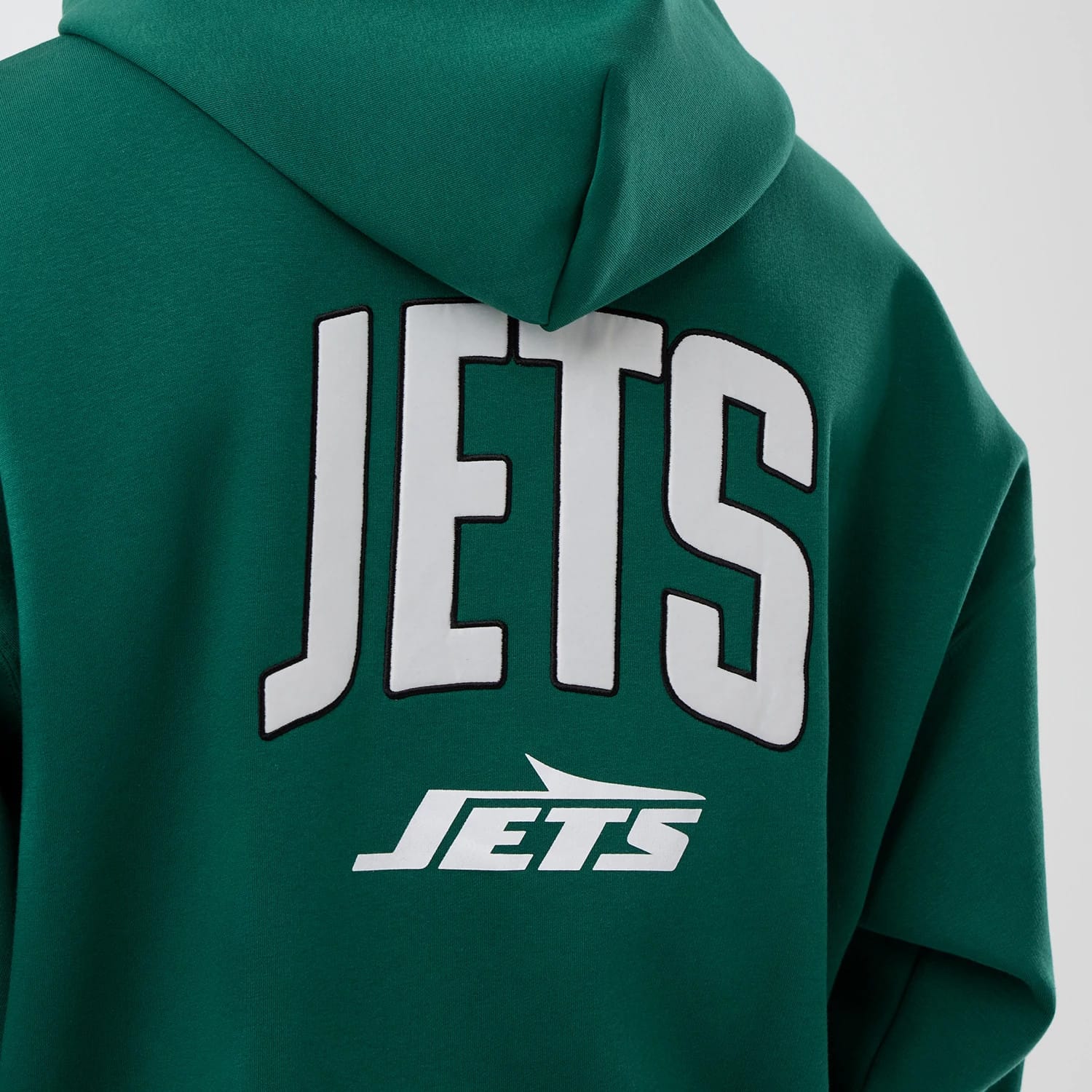 New York Jets NFL International Series Games Green Full Zip Hoodie - Image 4