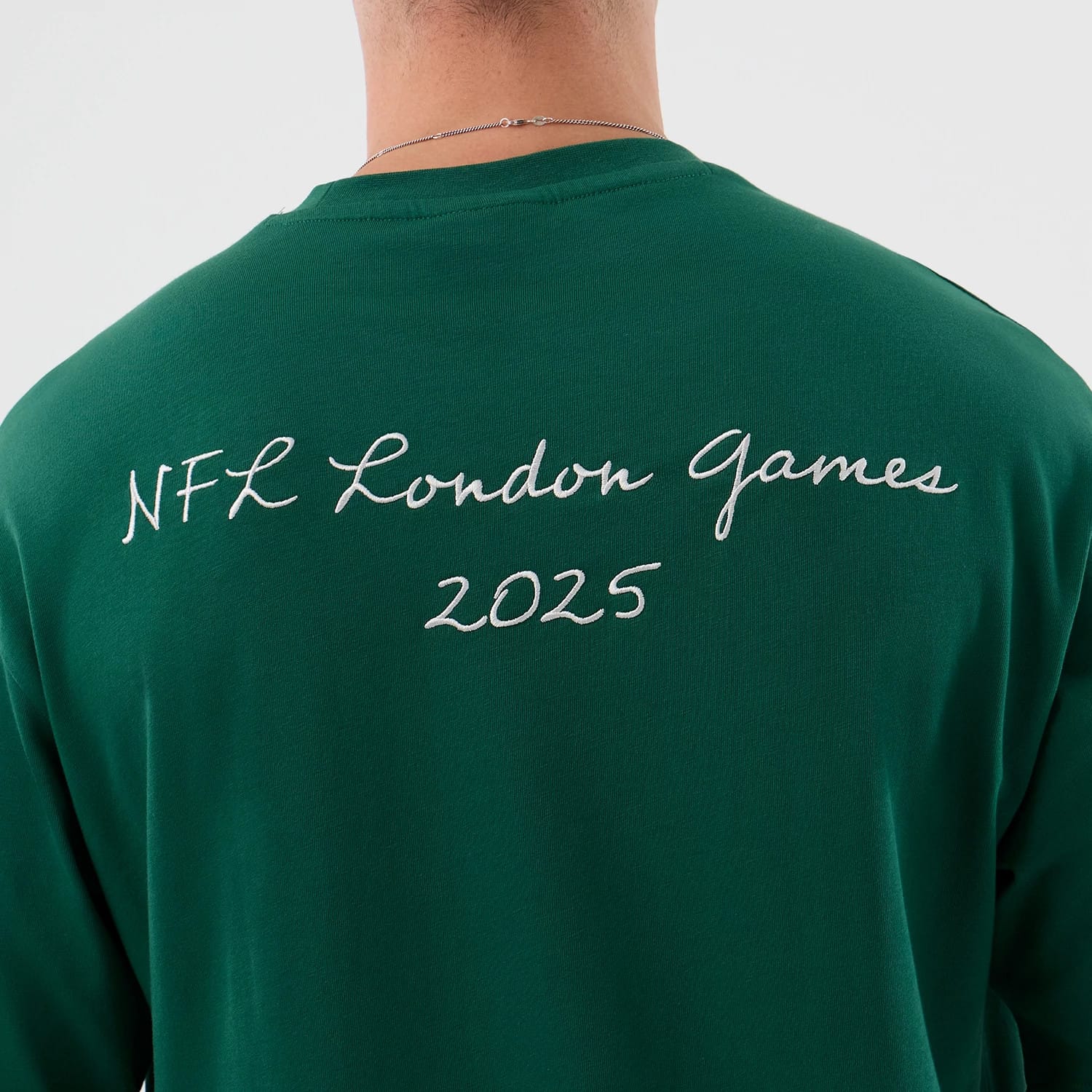 New York Jets NFL International Series Games Green Oversized T-Shirt - Image 7
