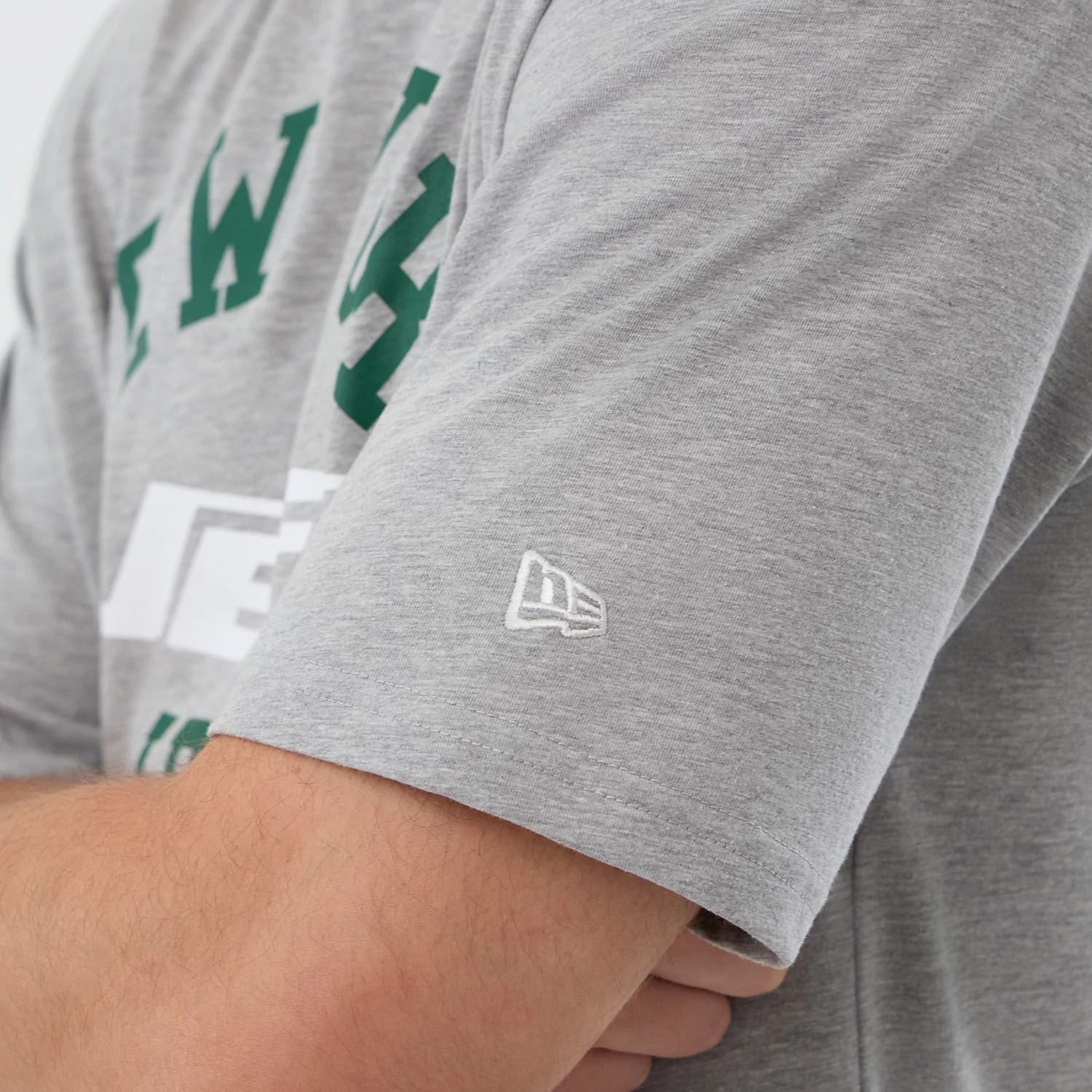 New York Jets NFL International Series Games Grey Oversized T-Shirt - Image 5