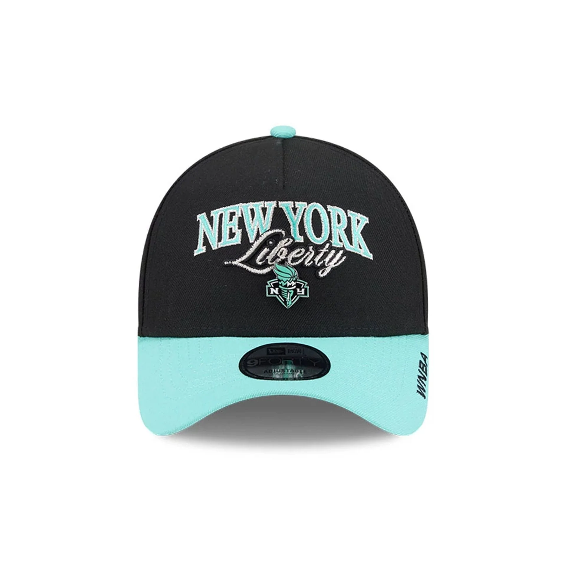 New York Liberty WNBA Tip Off 2026 Black 9FORTY A-Frame Adjustable Cap - Image 2