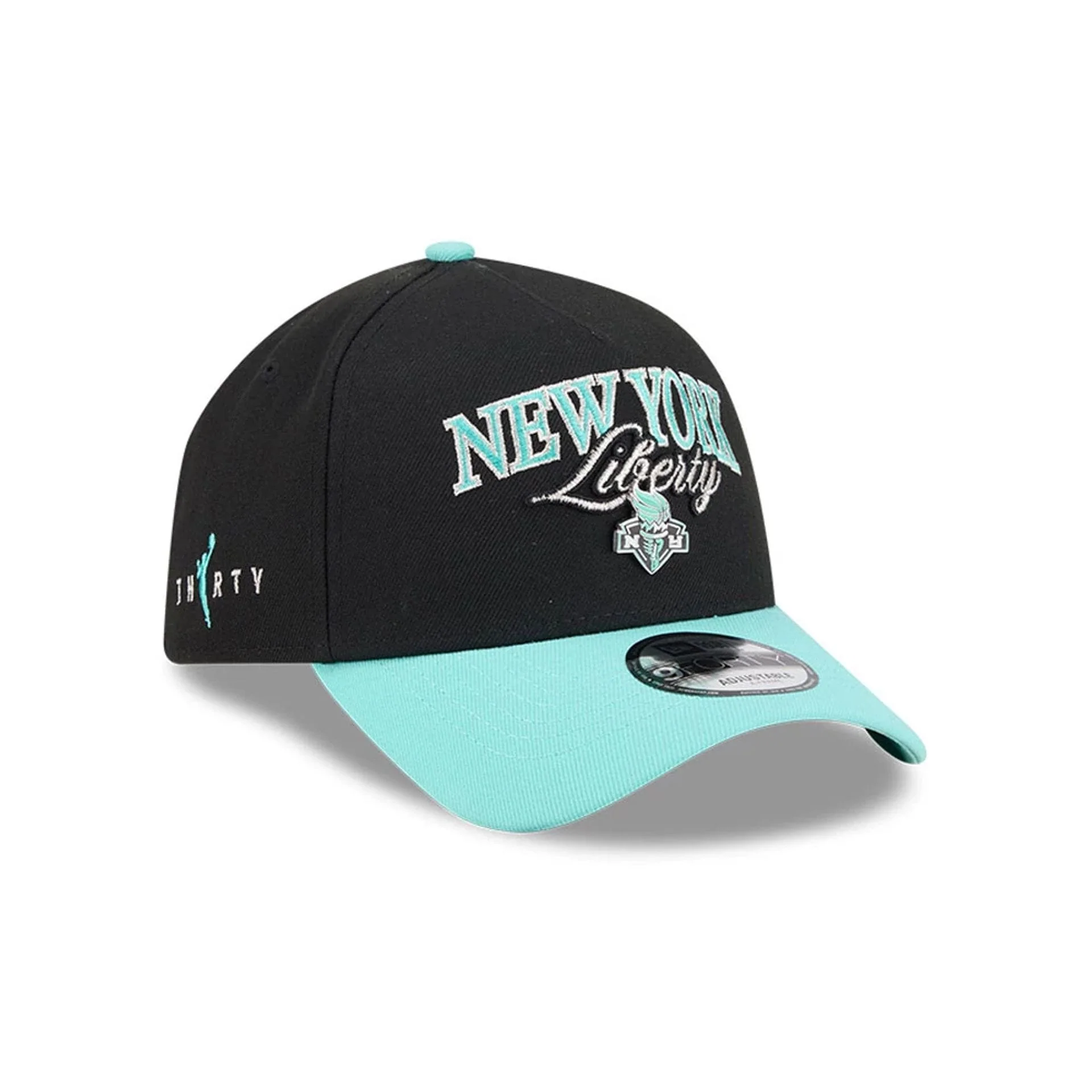New York Liberty WNBA Tip Off 2026 Black 9FORTY A-Frame Adjustable Cap - Image 3