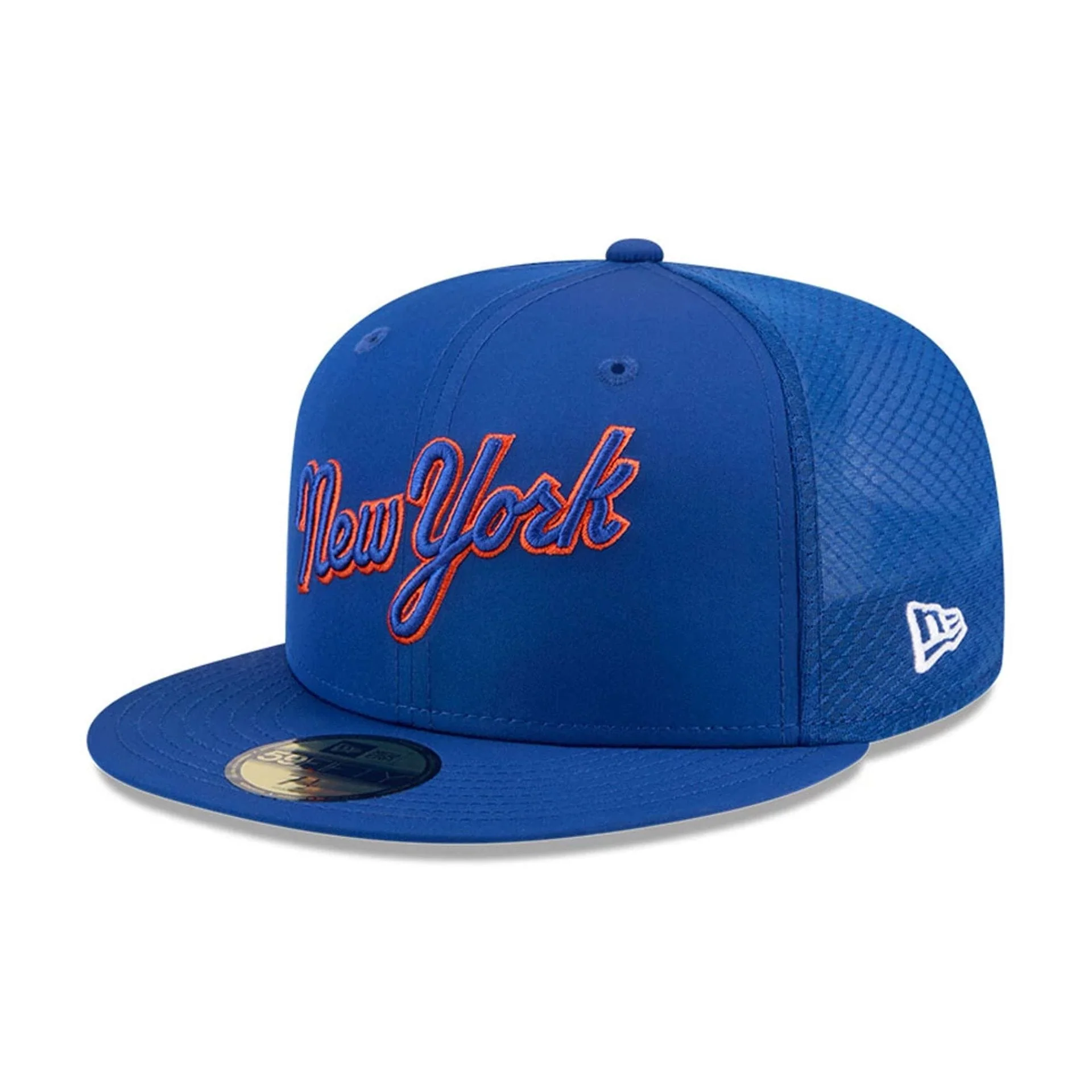 New York Mets MLB Batting Practice 2026 Blue 59FIFTY Fitted Cap