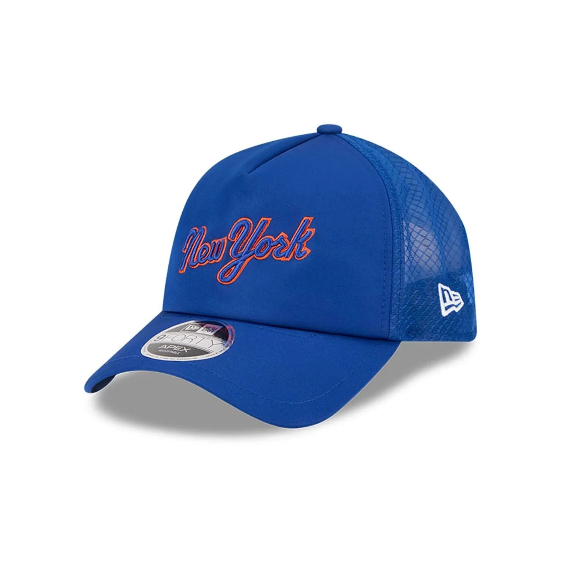 New York Mets MLB Batting Practice 2026 Blue 9FORTY Apex Adjustable Cap